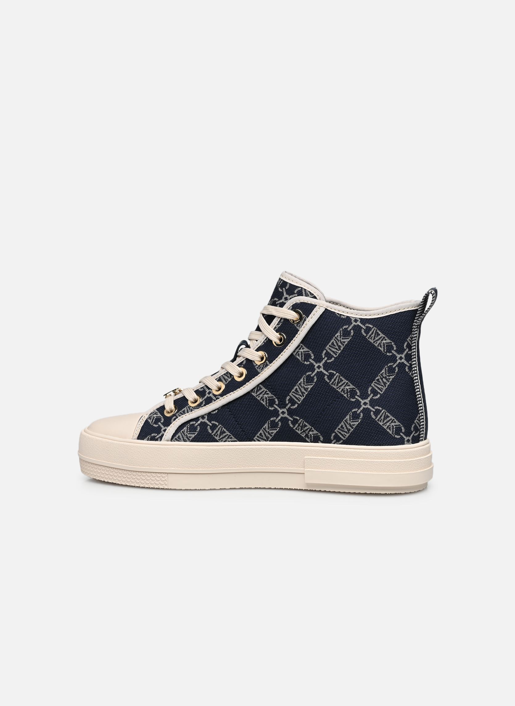 Knöchelhohe Sneaker EVY HIGH TOP damen blau Michael Michael Kors Knöchelhohe Sneaker EVY HIGH TOP damen blau Navy multi