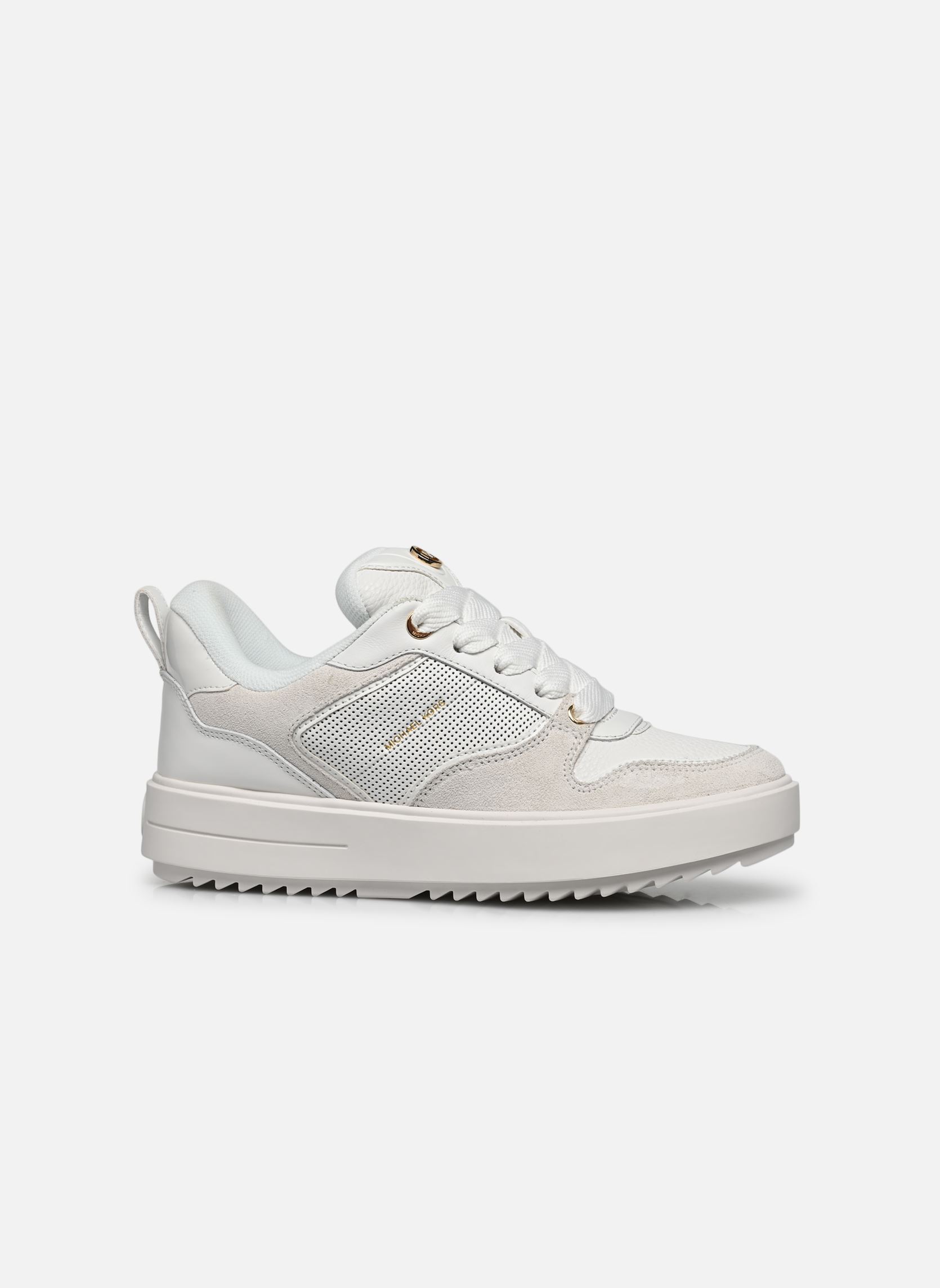 Baskets basses RUMI LACE UP femme blanc Michael Michael Kors Baskets basses RUMI LACE UP femme blanc OPTIC WHITE