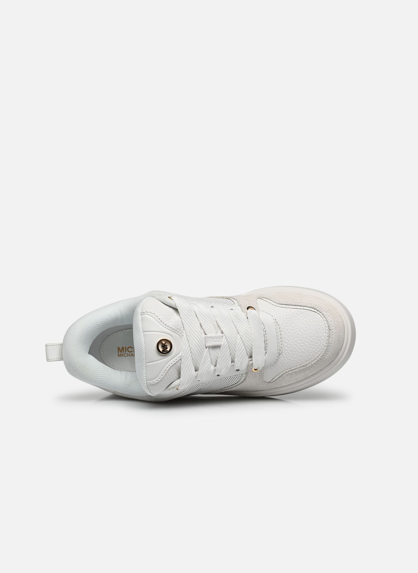 Baskets basses RUMI LACE UP femme blanc Michael Michael Kors Baskets basses RUMI LACE UP femme blanc OPTIC WHITE
