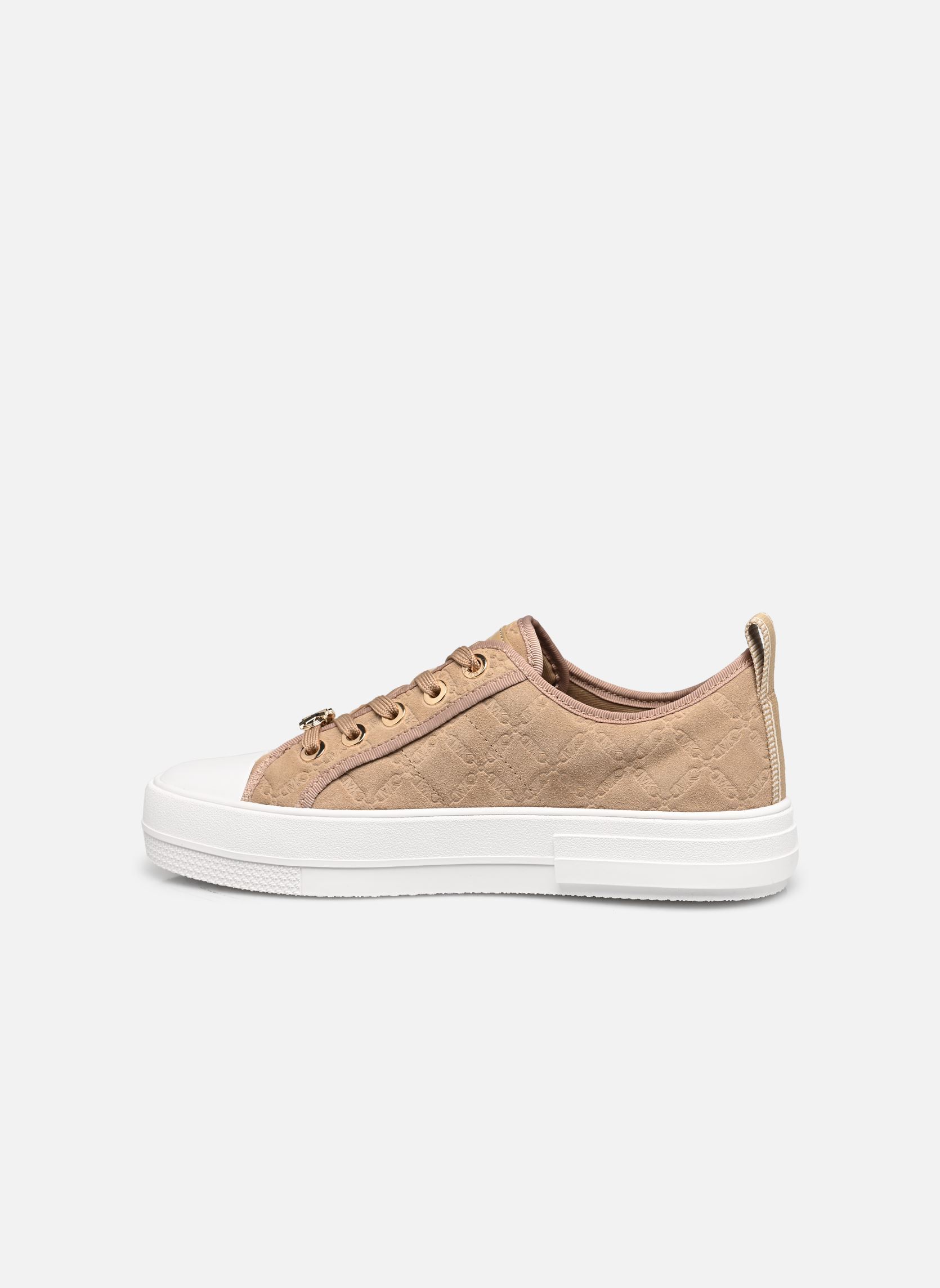 Baskets EVY LACE UP femme marron Michael Michael Kors Baskets EVY LACE UP femme marron Camel