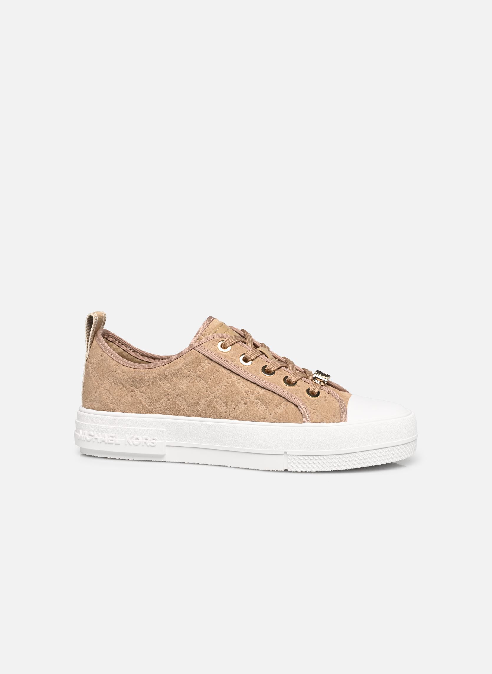 Baskets EVY LACE UP femme marron Michael Michael Kors Baskets EVY LACE UP femme marron Camel