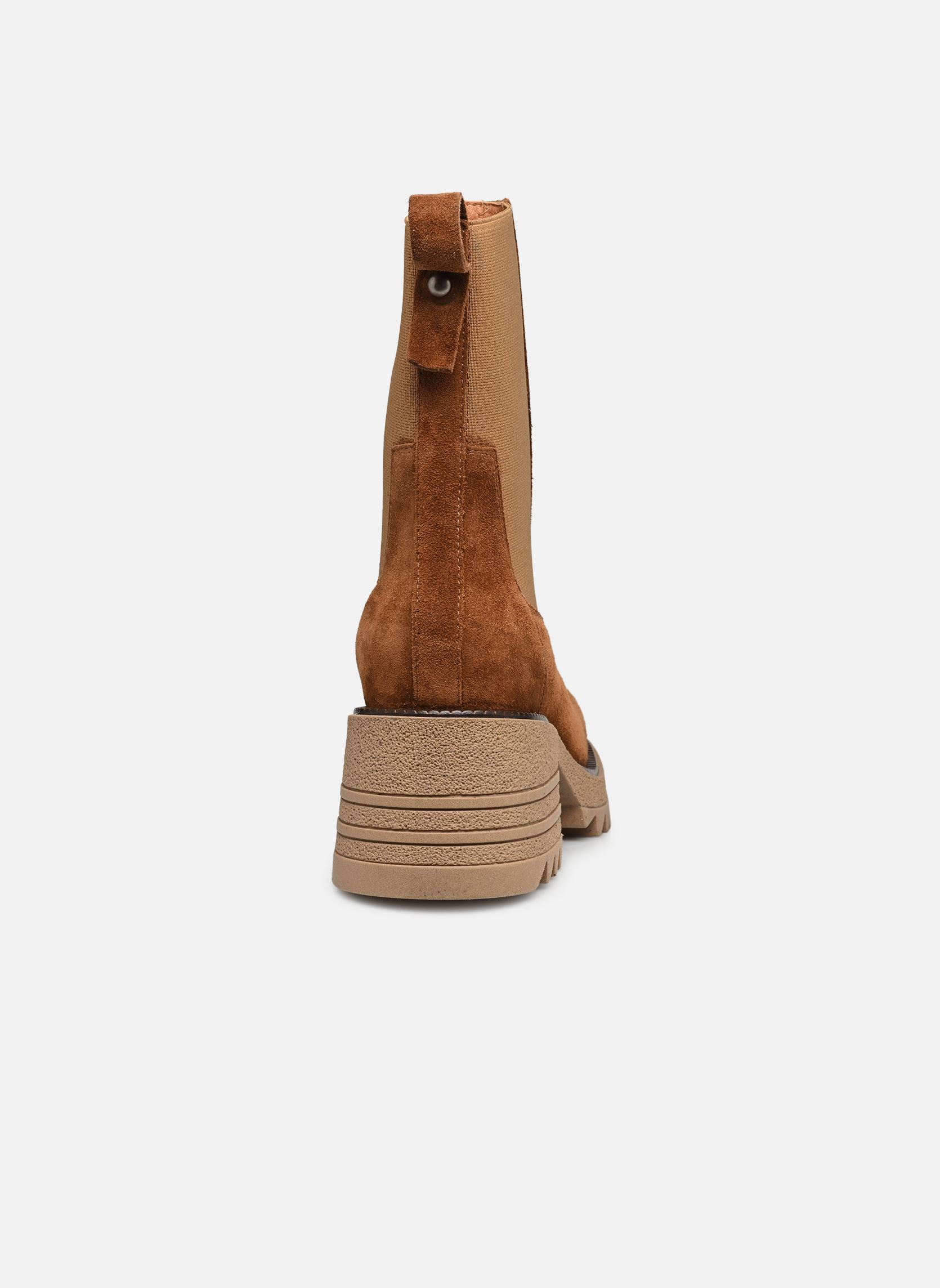 Bottines et boots E547E10 femme marron Semerdjian Bottines et boots E547E10 femme marron FOX