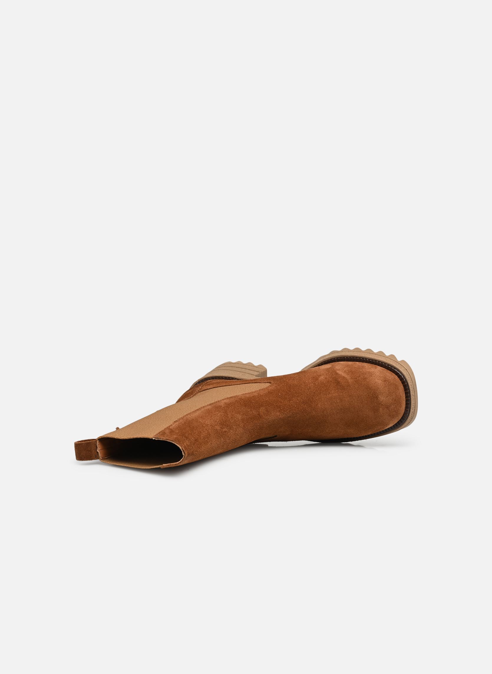 Bottines et boots E547E10 femme marron Semerdjian Bottines et boots E547E10 femme marron FOX