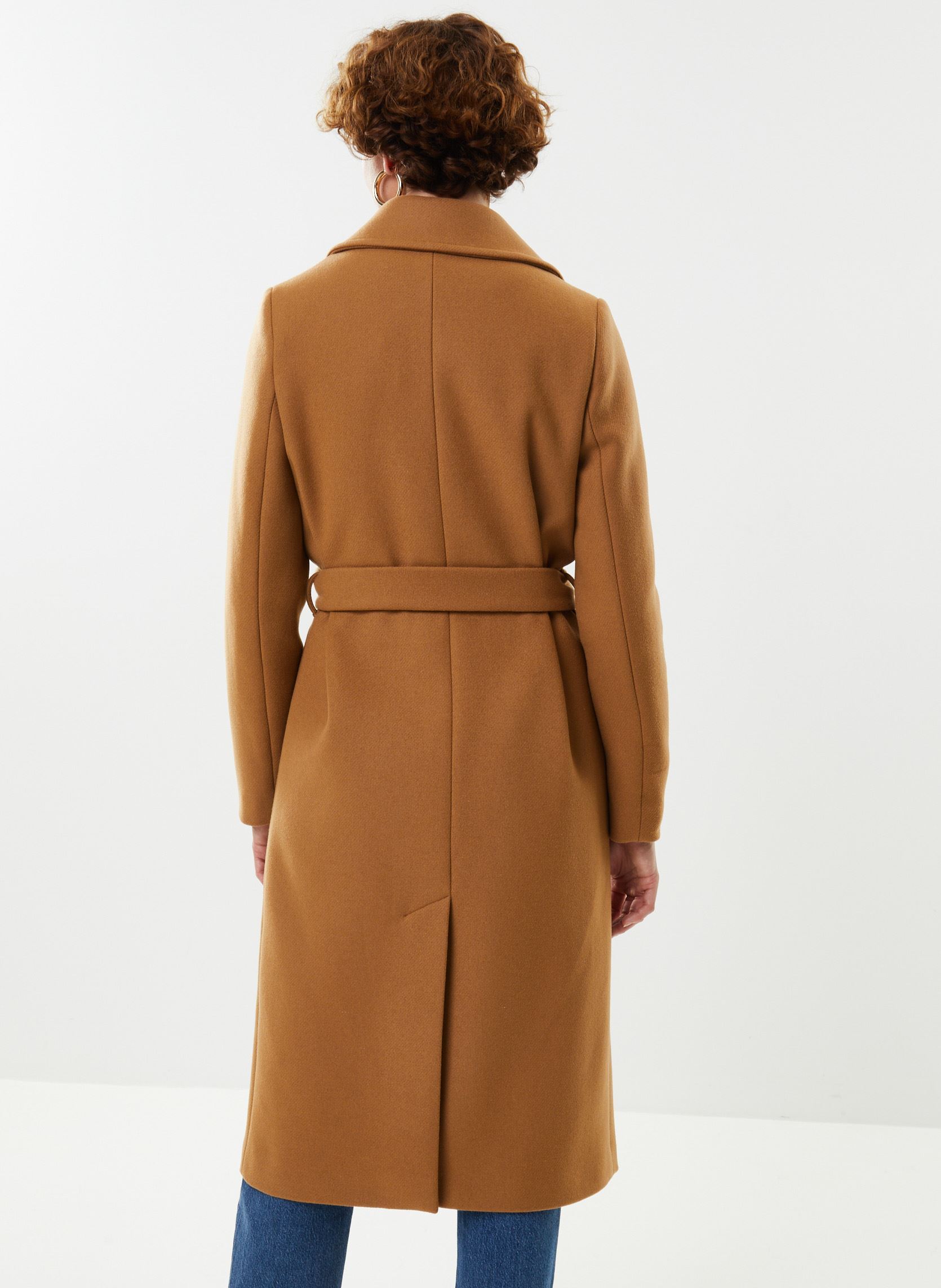 Manteaux VIENNE laine femme marron Georgia Rose Manteaux VIENNE laine femme marron CAMEL