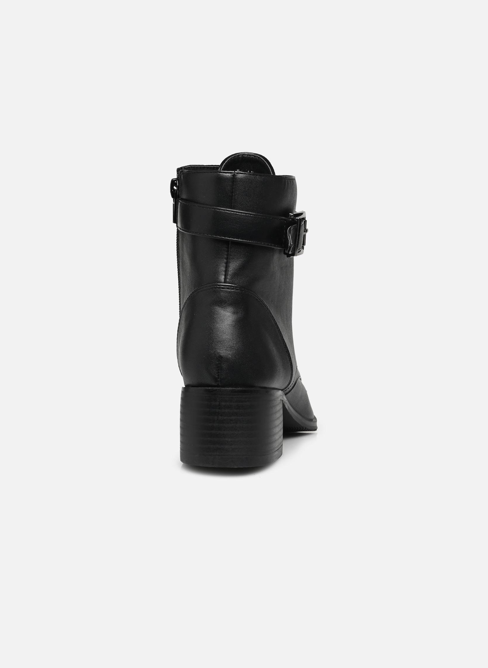 Veterlaarsjes QL4734_NOIR dames zwart Divine Factory Veterlaarsjes QL4734_NOIR dames zwart Noir