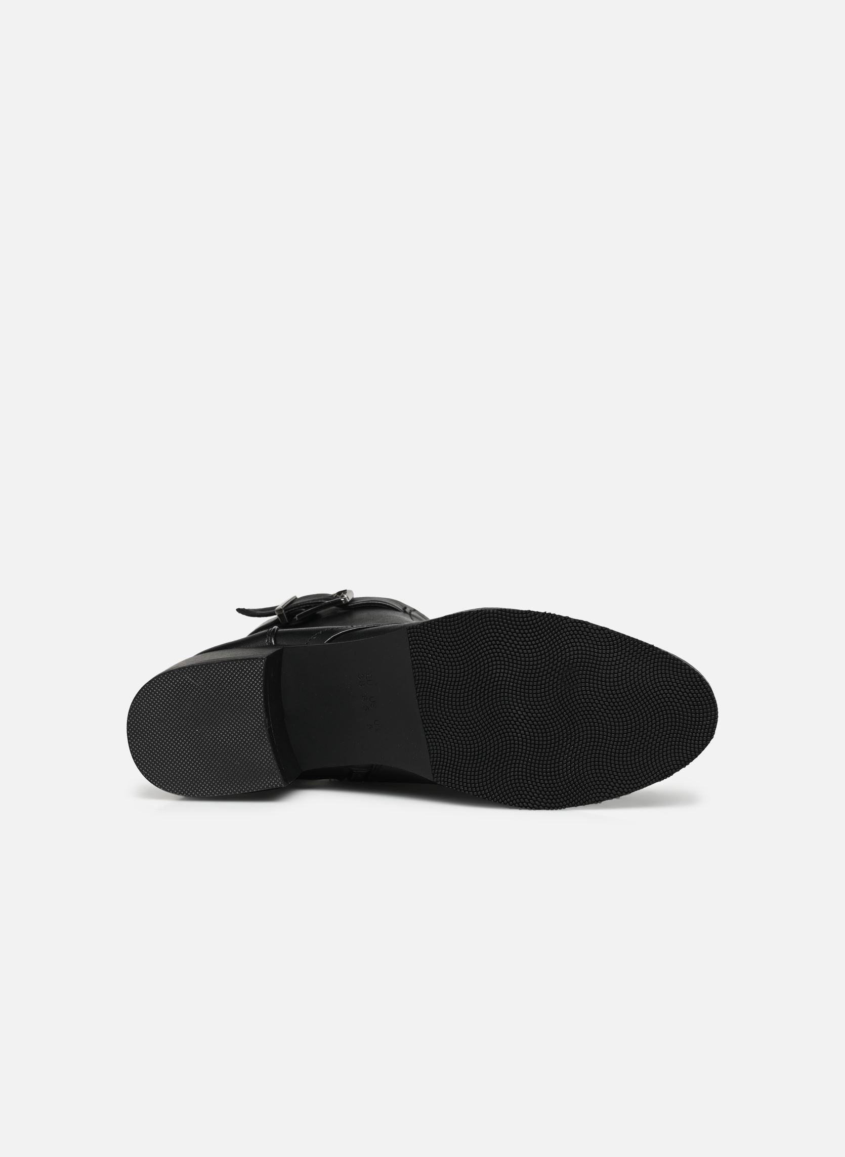 Veterlaarsjes QL4734_NOIR dames zwart Divine Factory Veterlaarsjes QL4734_NOIR dames zwart Noir