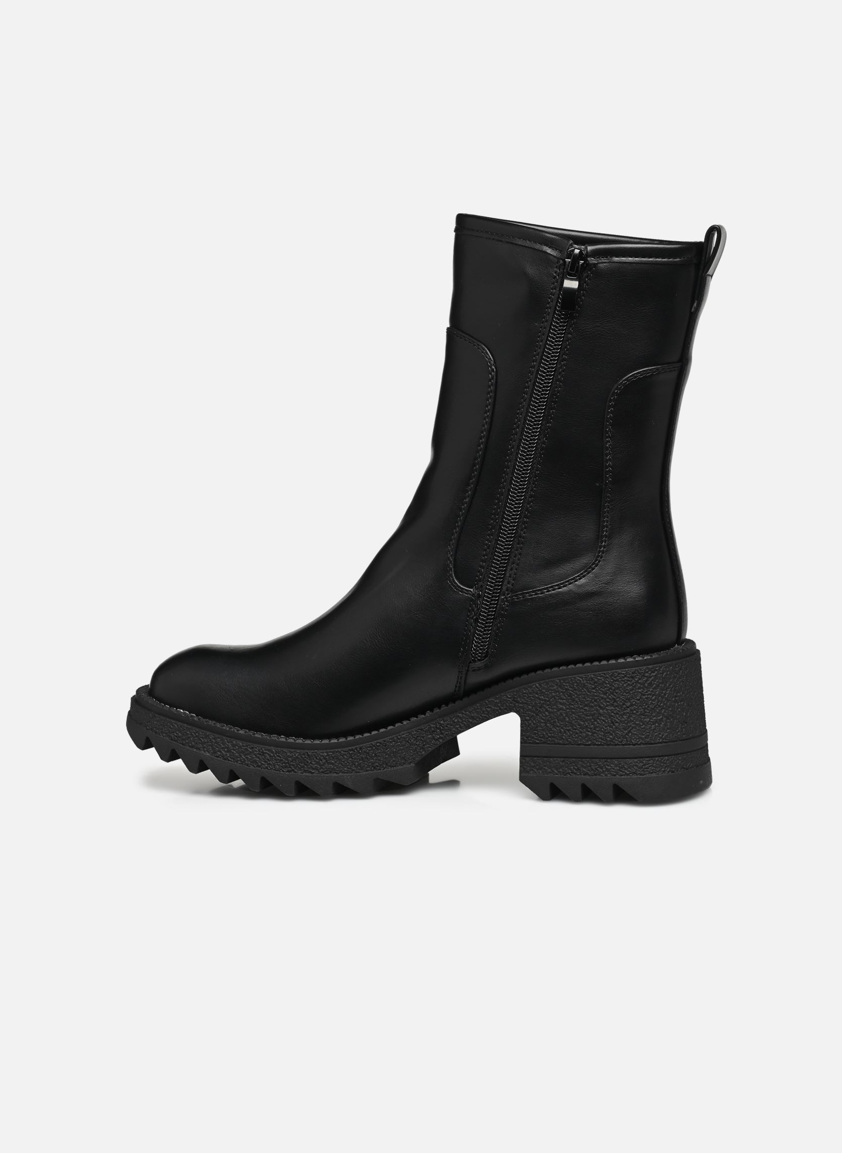 Enkellaarzen en boots LX4923_NOIR dames zwart Divine Factory Enkellaarzen en boots LX4923_NOIR dames zwart Noir