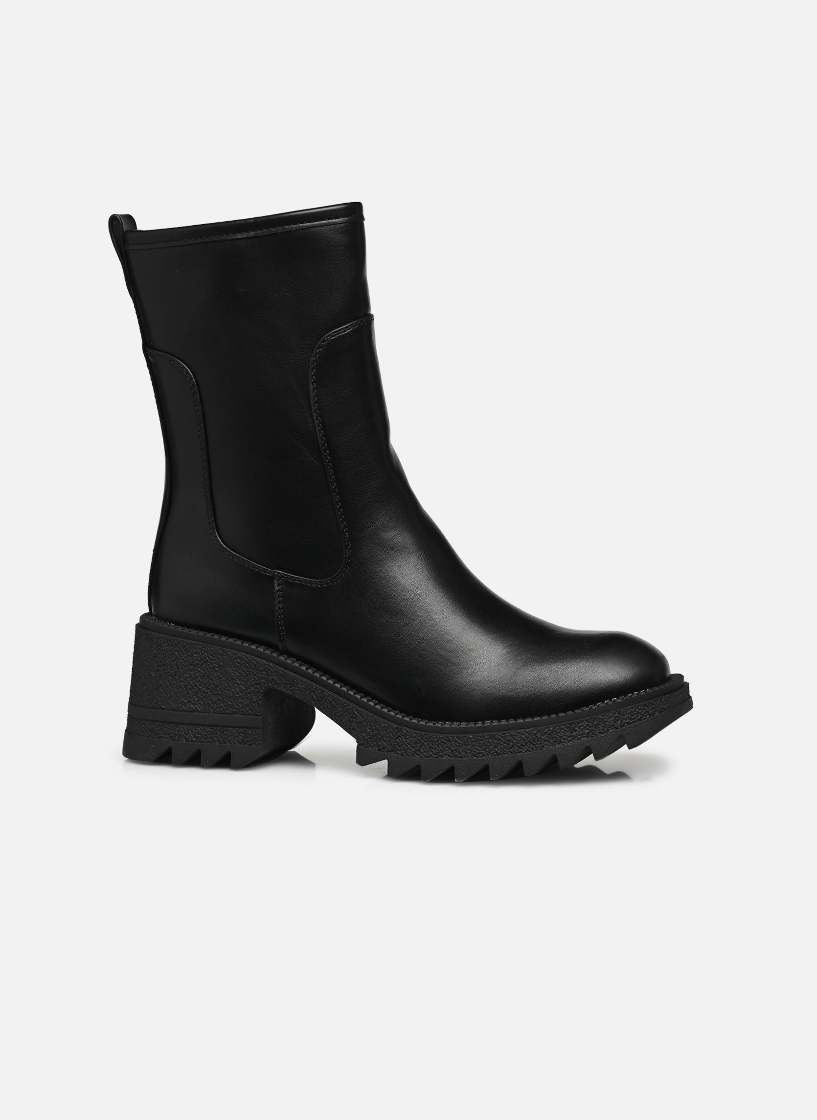Enkellaarzen en boots LX4923_NOIR dames zwart Divine Factory Enkellaarzen en boots LX4923_NOIR dames zwart Noir
