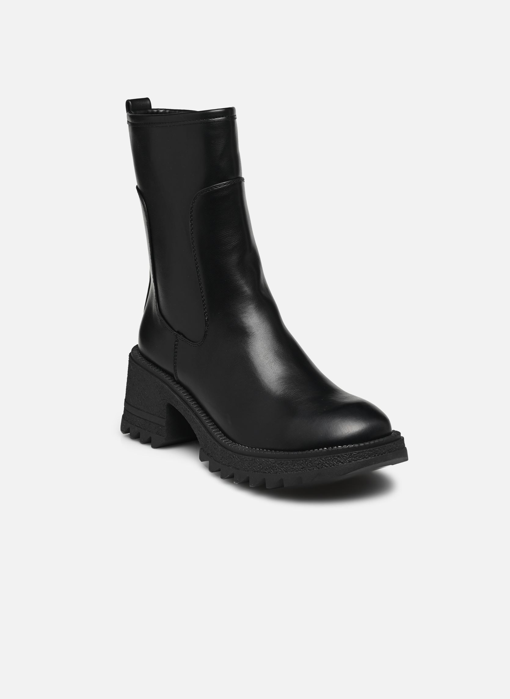 Enkellaarzen en boots LX4923_NOIR dames zwart Divine Factory Enkellaarzen en boots LX4923_NOIR dames zwart Noir