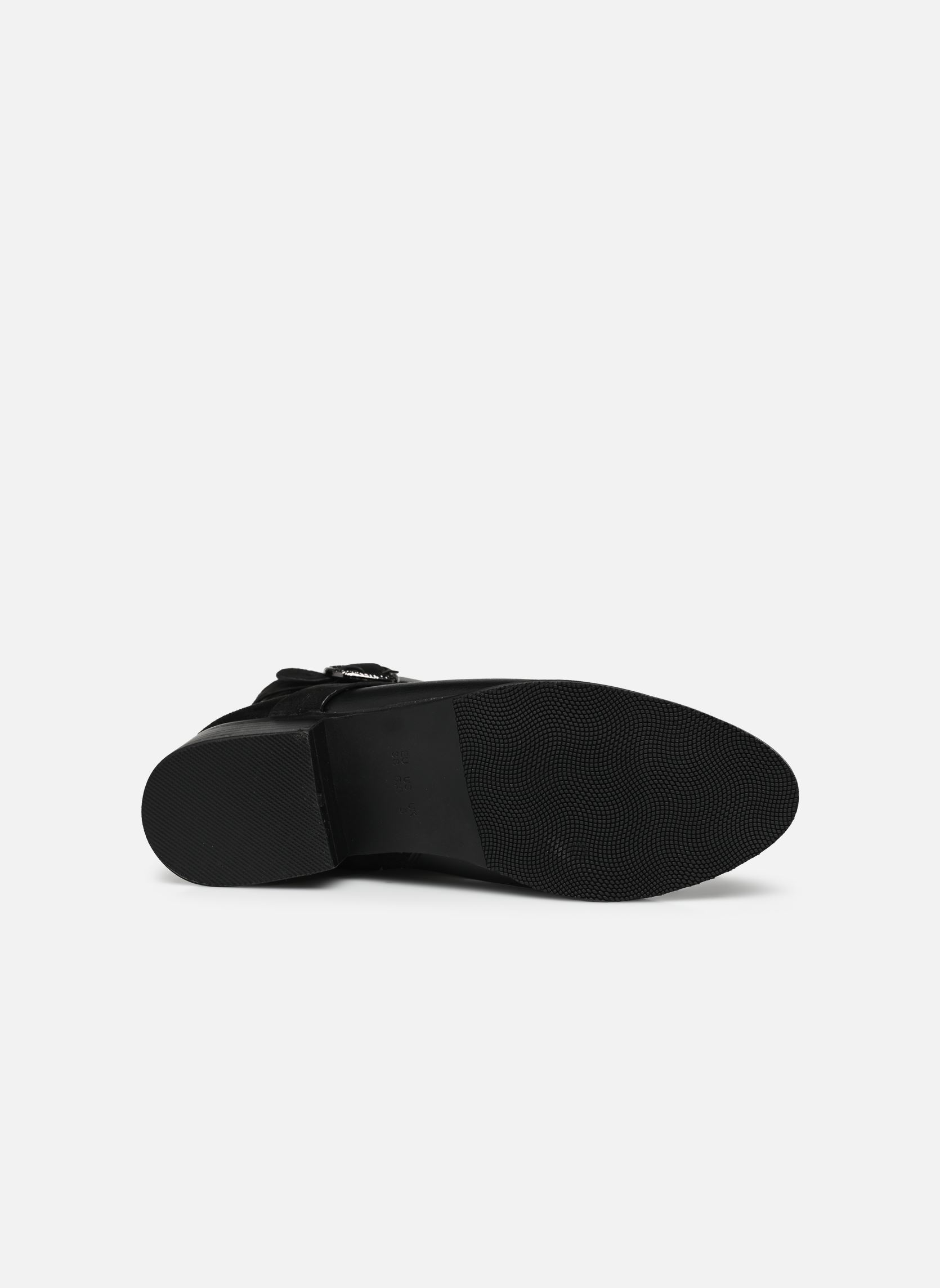 Enkellaarzen en boots QL4942_NOIR dames zwart Divine Factory Enkellaarzen en boots QL4942_NOIR dames zwart Noir