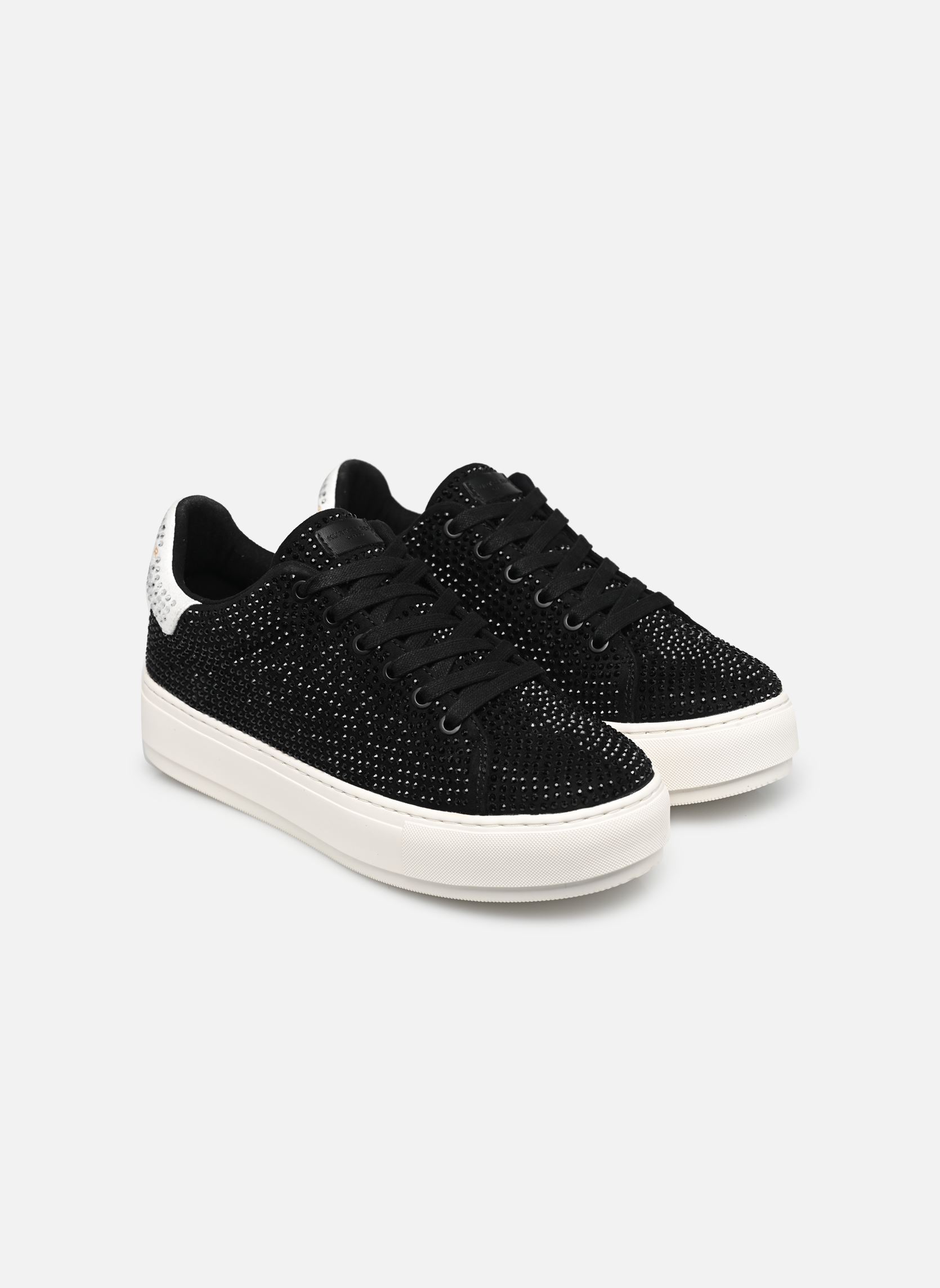 Niedrige Sneaker LANEY CRYSTAL damen schwarz Kurt Geiger Niedrige Sneaker LANEY CRYSTAL damen schwarz BLACK