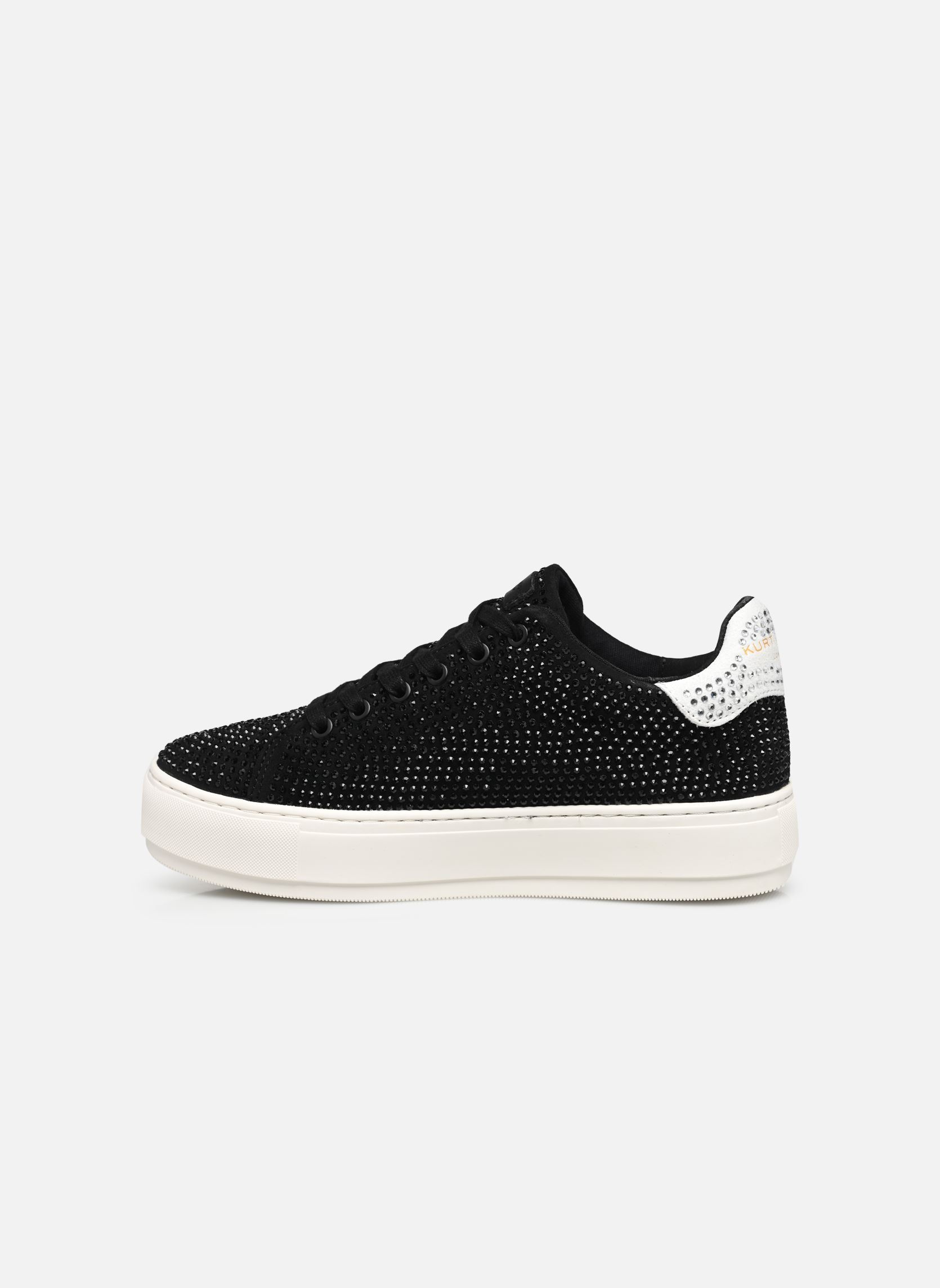 Niedrige Sneaker LANEY CRYSTAL damen schwarz Kurt Geiger Niedrige Sneaker LANEY CRYSTAL damen schwarz BLACK