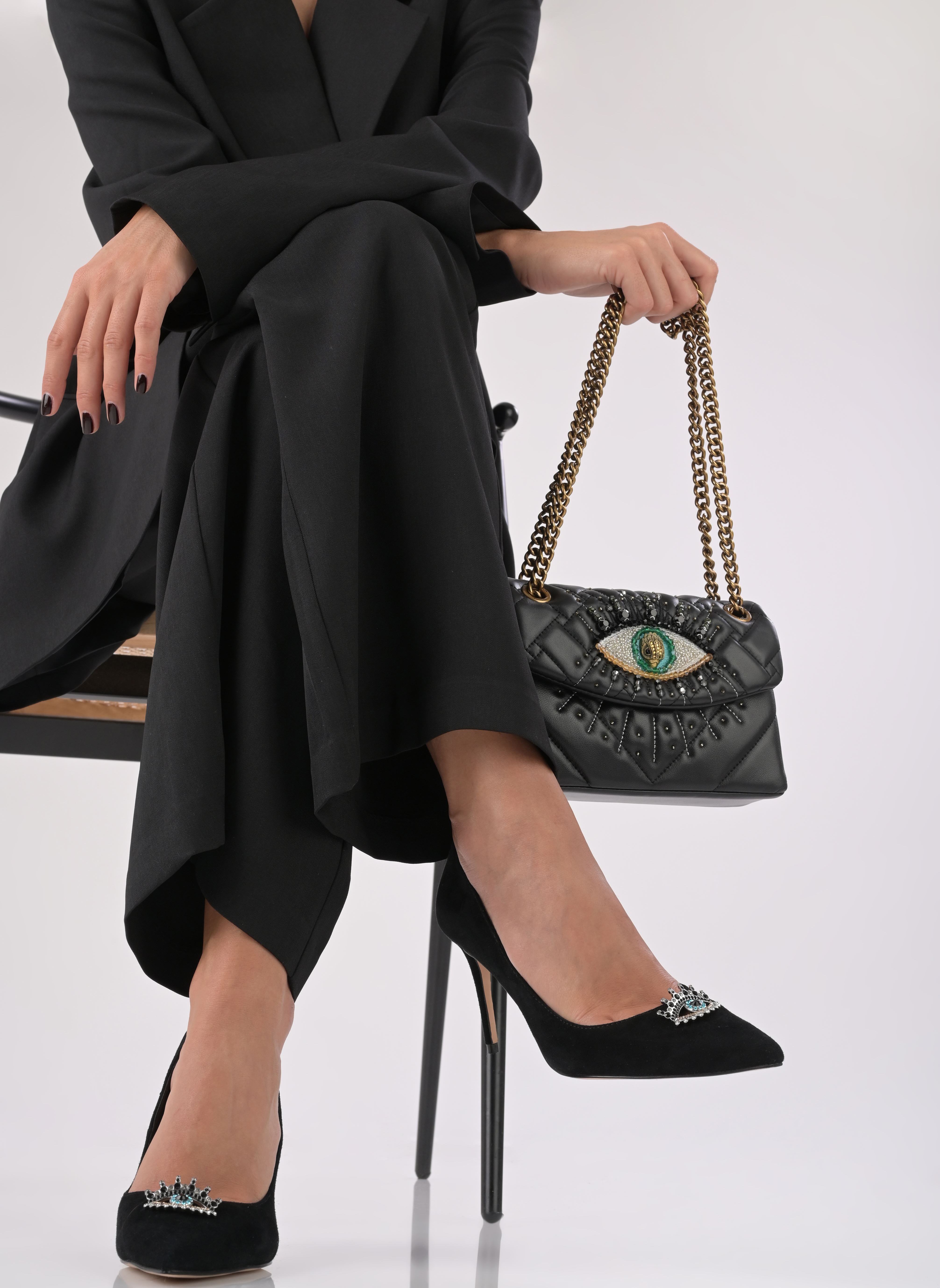 Pumps BELGRAVIA EYE dames zwart Kurt Geiger Pumps BELGRAVIA EYE dames zwart BLACK