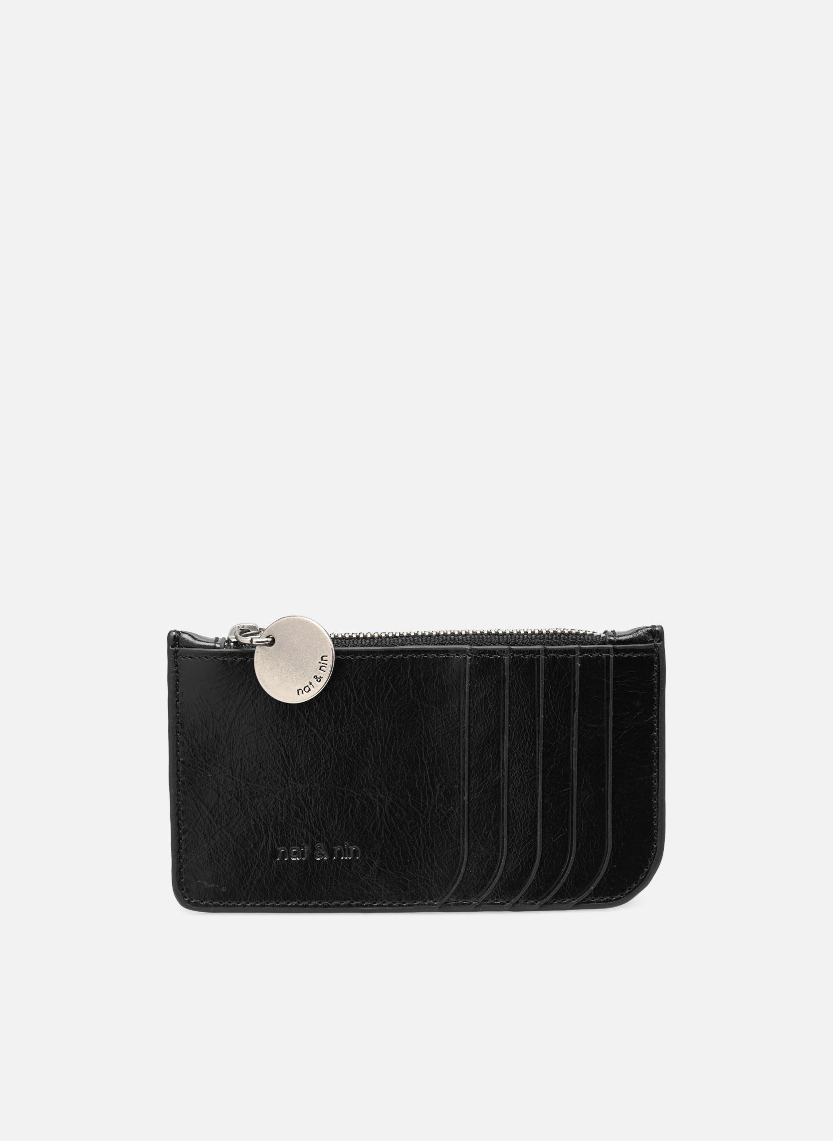 Porte-monnaies Alix femme noir Nat & Nin Porte-monnaies Alix femme noir NOIR GLACÉ