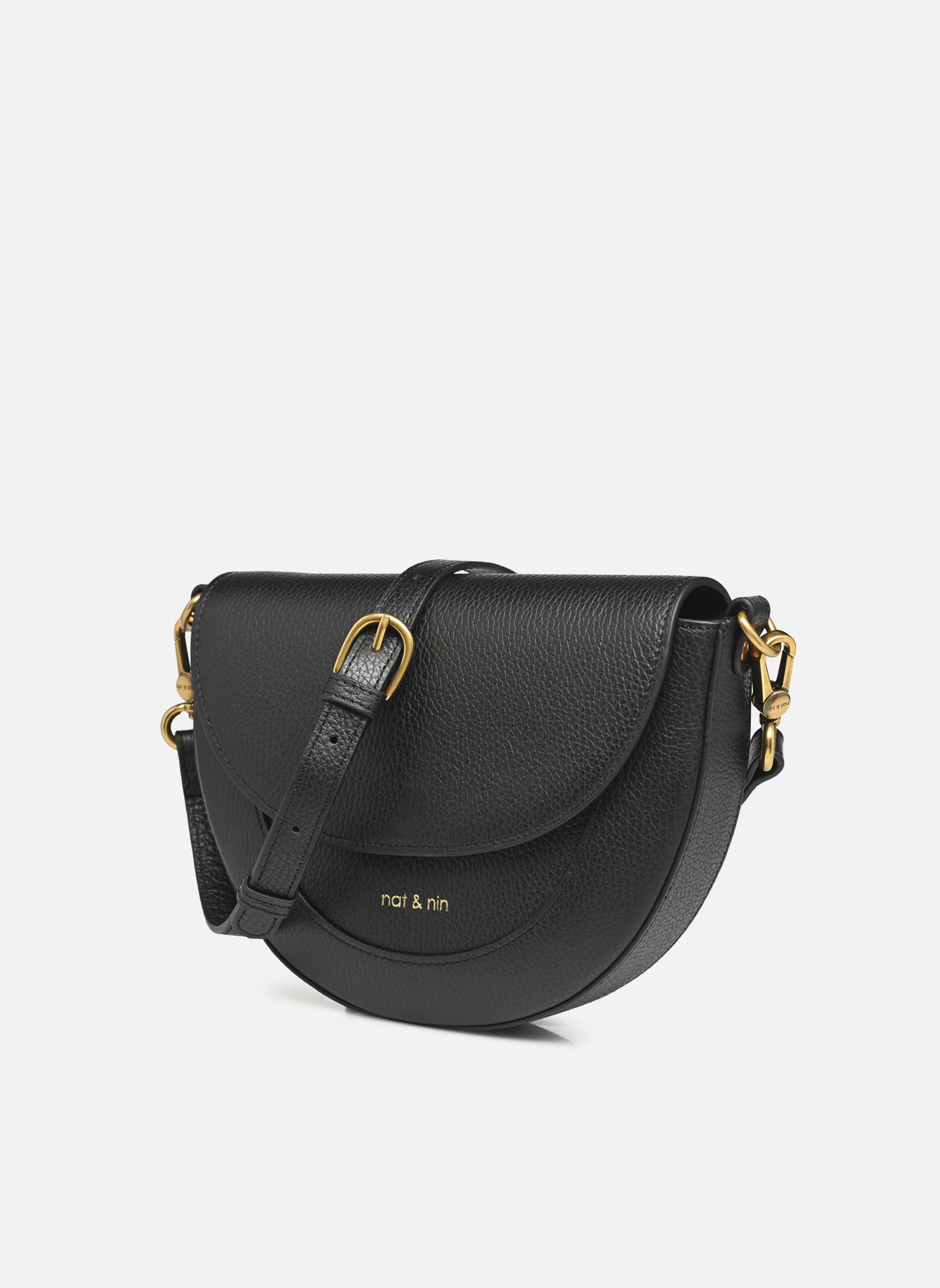 Umhängetaschen Bora Graine damen schwarz Nat & Nin Umhängetaschen Bora Graine damen schwarz NOIR GRAINÉ