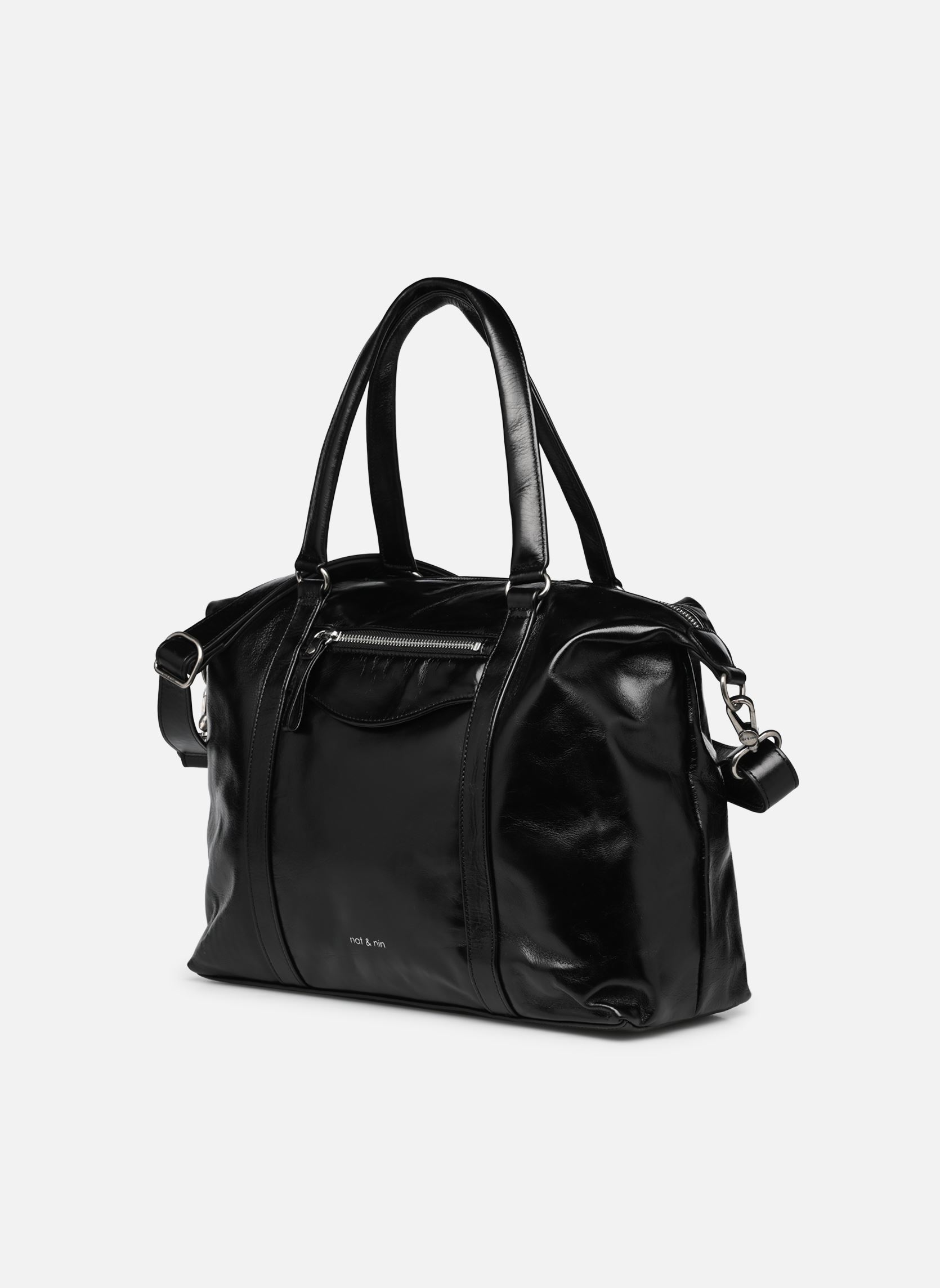 Handtaschen Thylane damen schwarz Nat & Nin Handtaschen Thylane damen schwarz NOIR GLACÉ