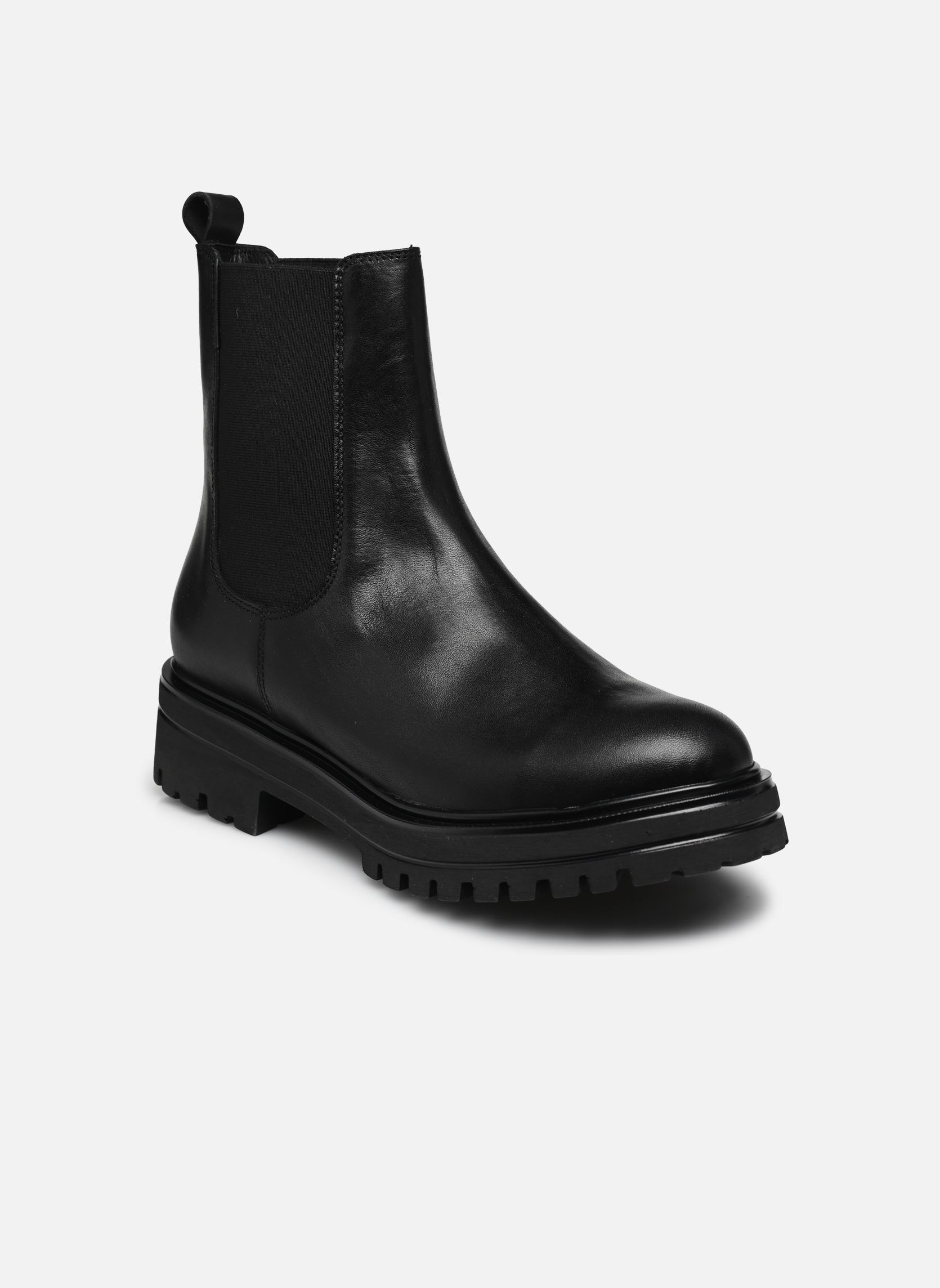 Bottines basses AMANDINE femme noir Jonak Bottines basses AMANDINE femme noir Cuir noir
