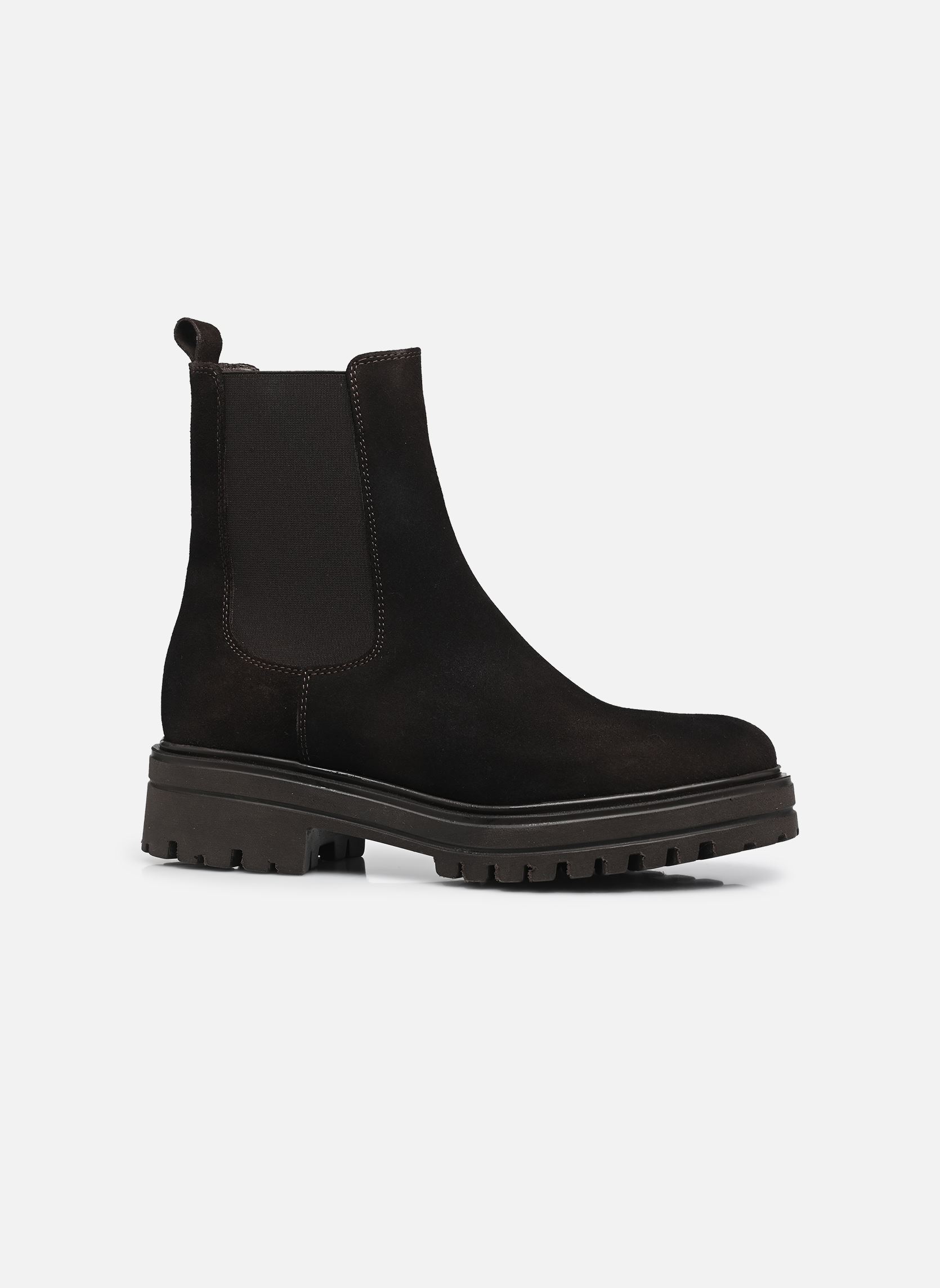 Niedrige Ankle Boots AMANDINE damen braun Jonak Niedrige Ankle Boots AMANDINE damen braun Marron foncé