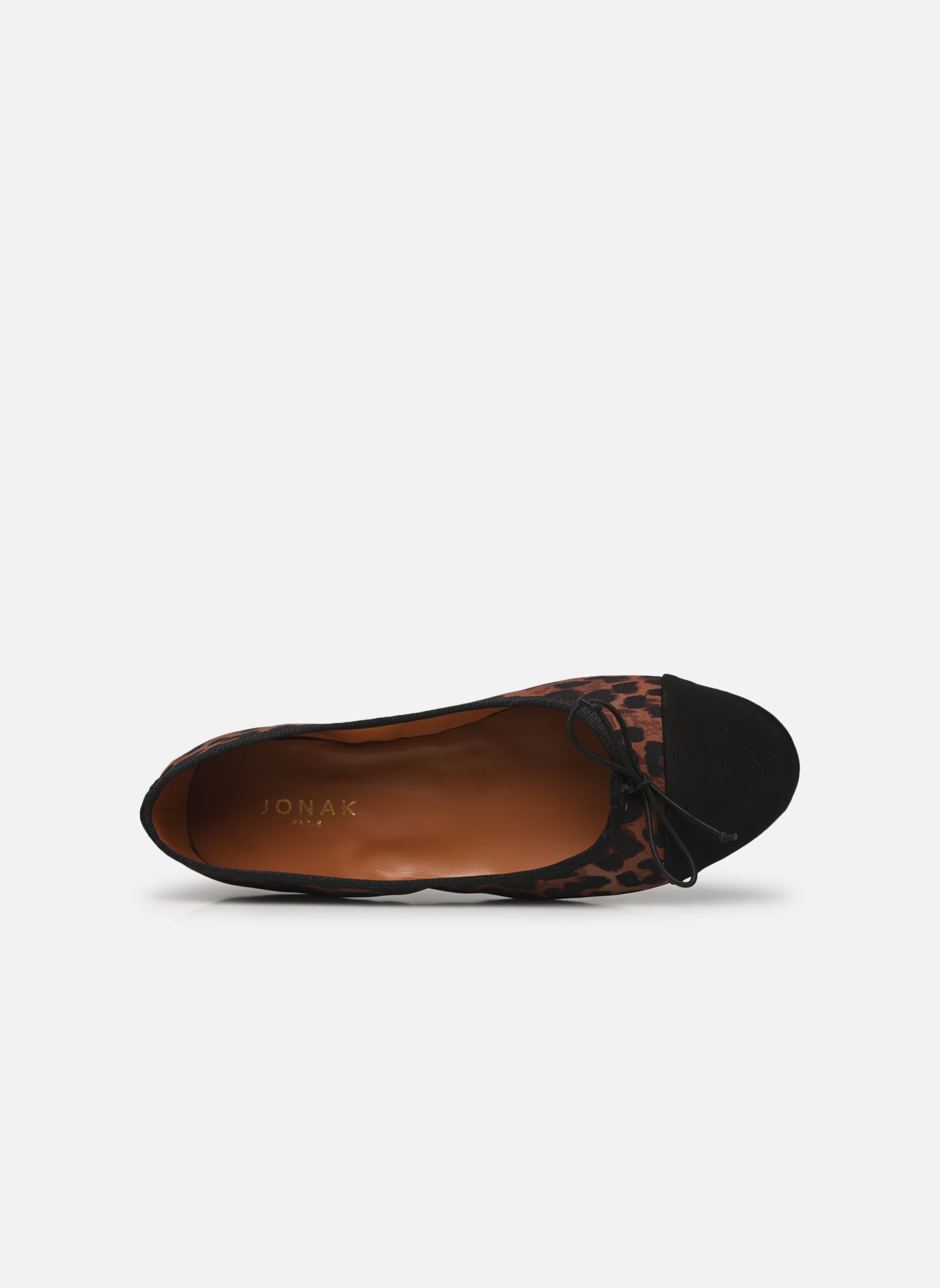 Ballerines classiques DAXI femme marron Jonak Ballerines classiques DAXI femme marron Leopard Marron