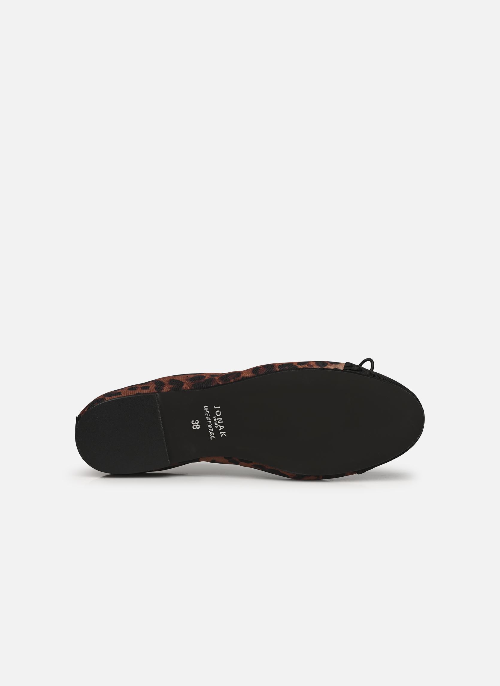 Ballerines classiques DAXI femme marron Jonak Ballerines classiques DAXI femme marron Leopard Marron