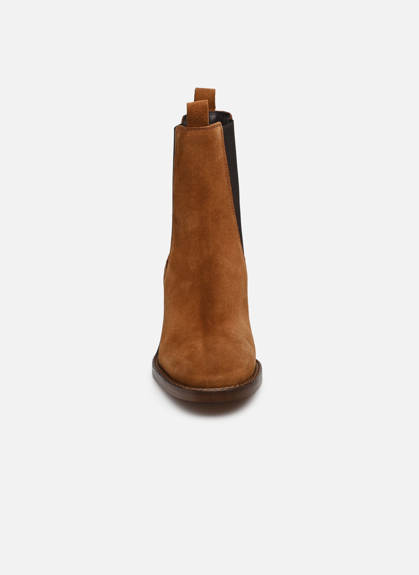 Enkellaarzen en boots BERTILLE dames bruin Jonak Enkellaarzen en boots BERTILLE dames bruin CROUTE COGNAC