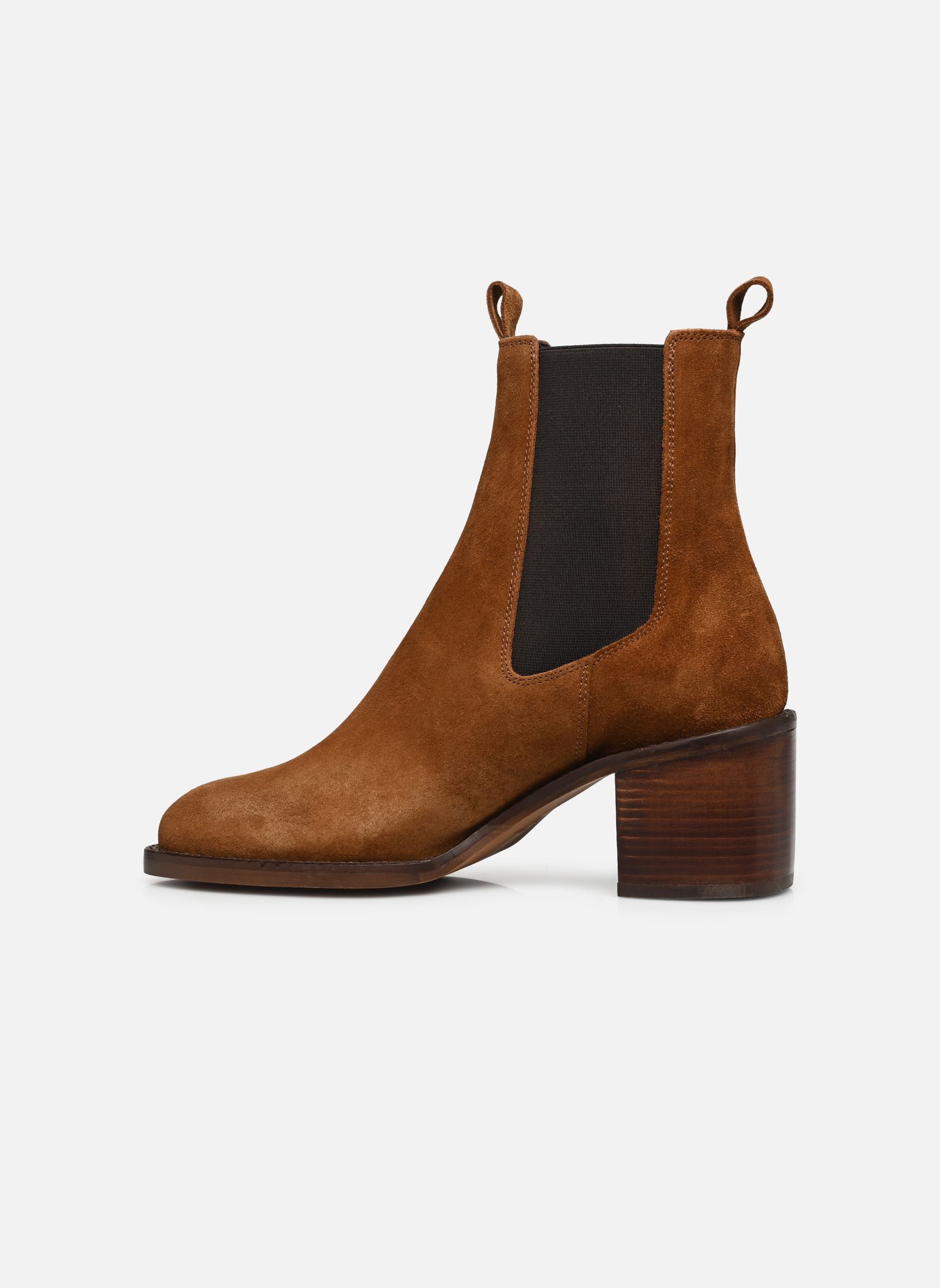 Enkellaarzen en boots BERTILLE dames bruin Jonak Enkellaarzen en boots BERTILLE dames bruin CROUTE COGNAC