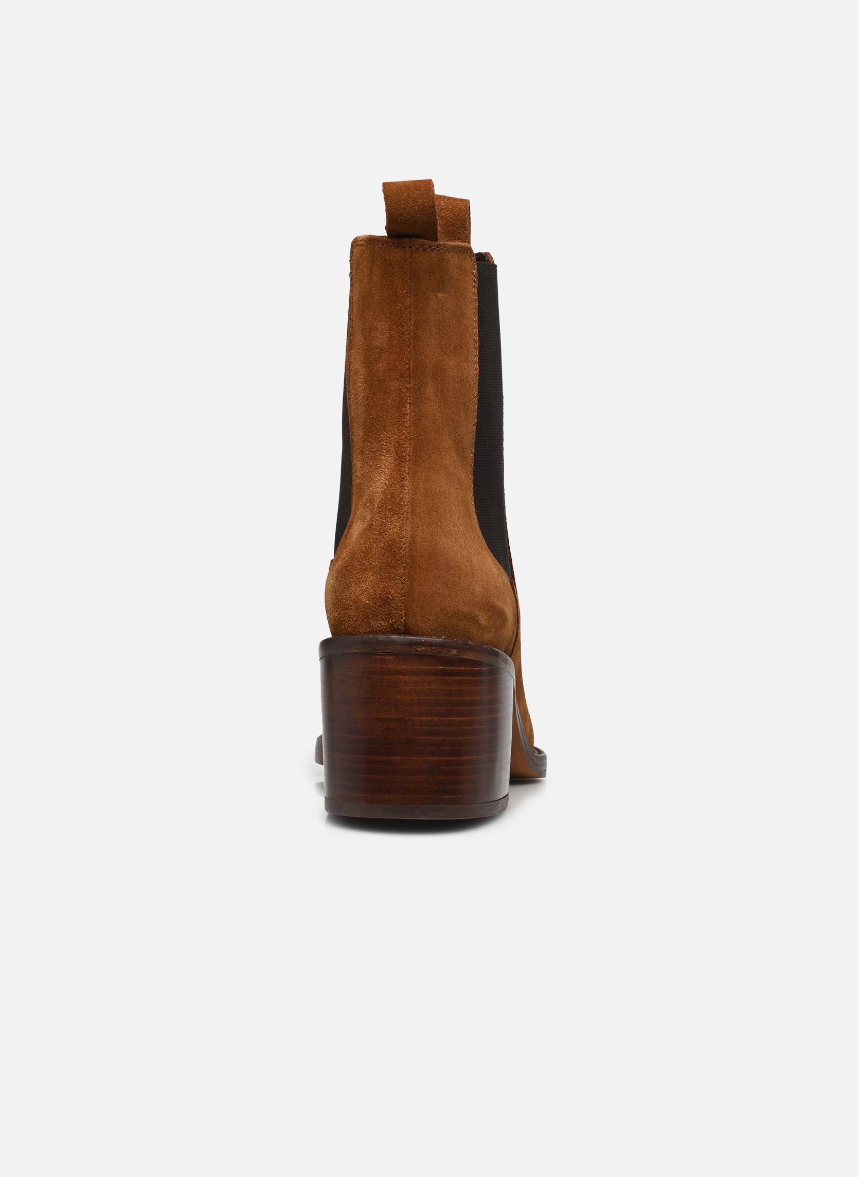 Enkellaarzen en boots BERTILLE dames bruin Jonak Enkellaarzen en boots BERTILLE dames bruin CROUTE COGNAC