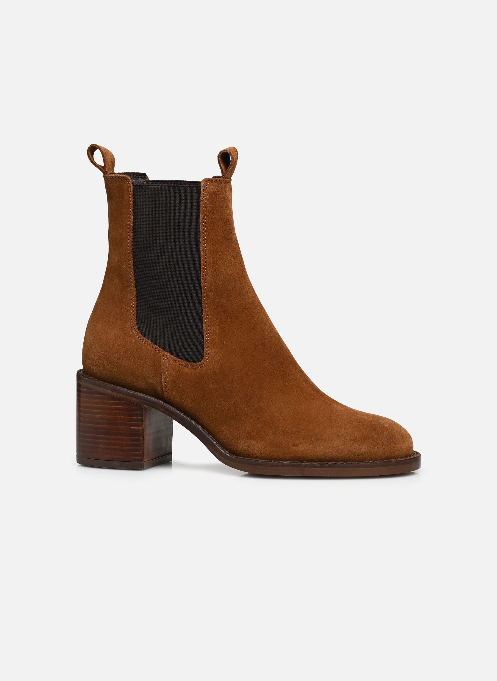 Enkellaarzen en boots BERTILLE dames bruin Jonak Enkellaarzen en boots BERTILLE dames bruin CROUTE COGNAC