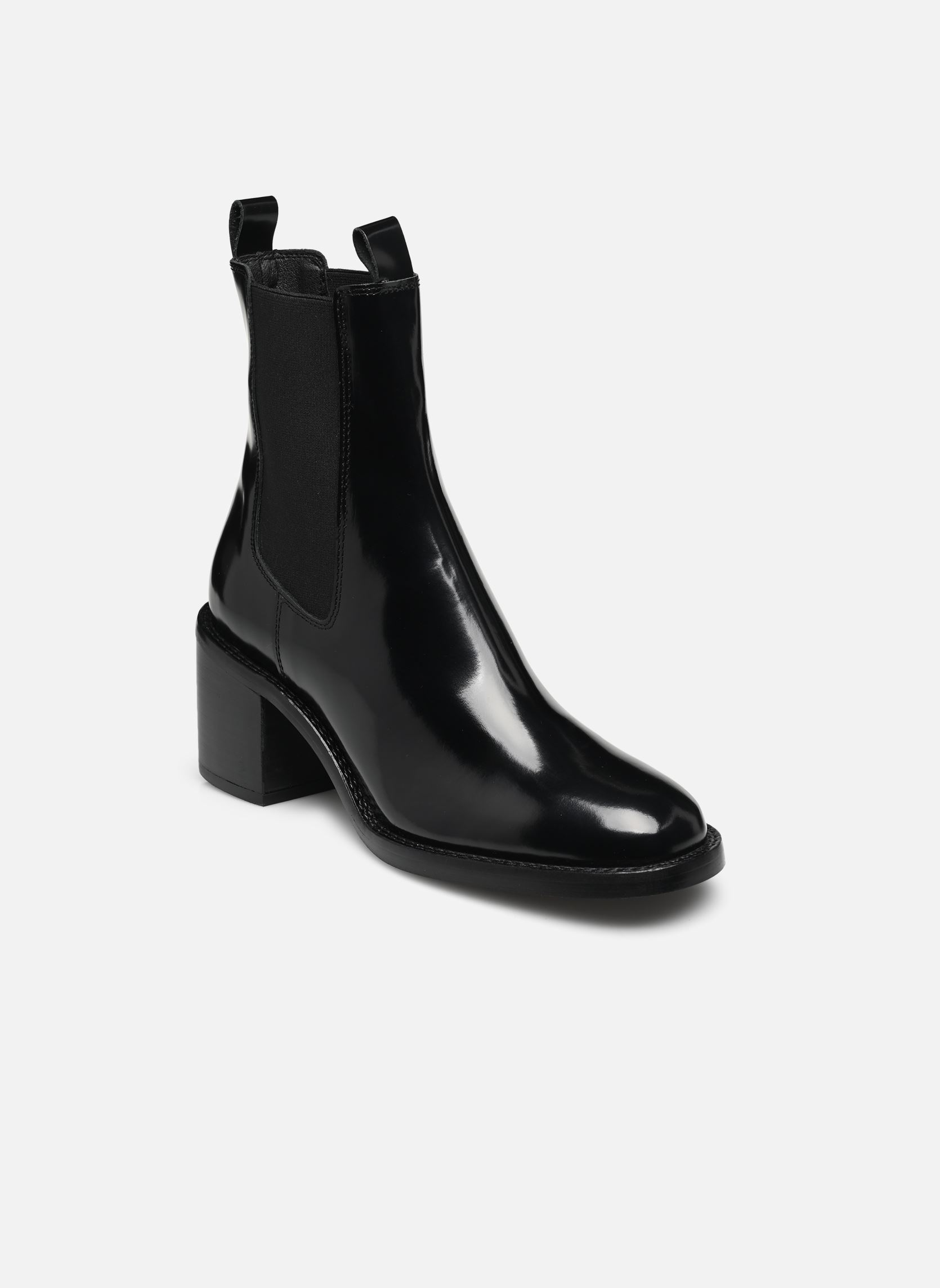 Bottines et boots BERTILLE femme noir Jonak Bottines et boots BERTILLE femme noir CUIR NOIR