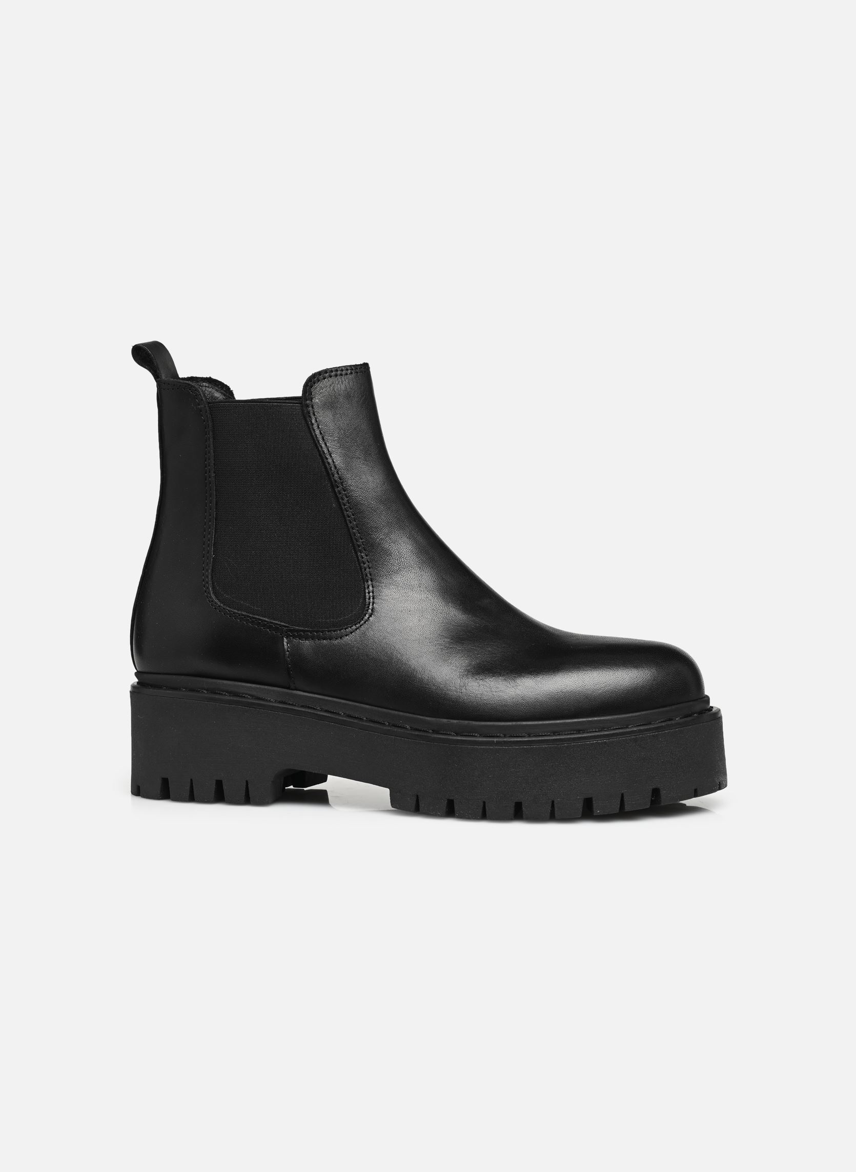 Botines y botas RAVIE mujer negro Jonak Botines y botas RAVIE mujer negro Cuir noir