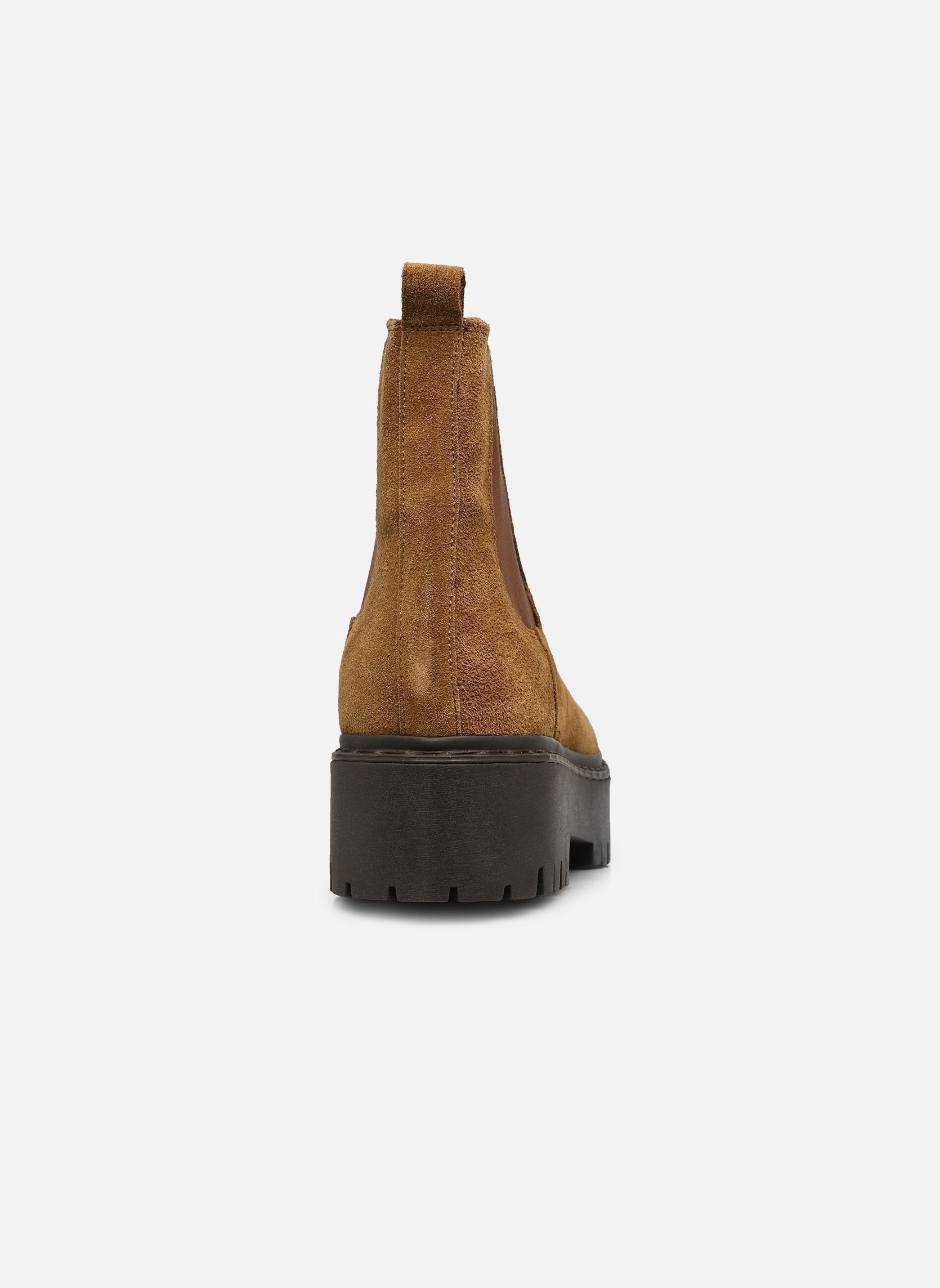 Enkellaarzen en boots RAVIE dames bruin Jonak Enkellaarzen en boots RAVIE dames bruin Croute Cognac