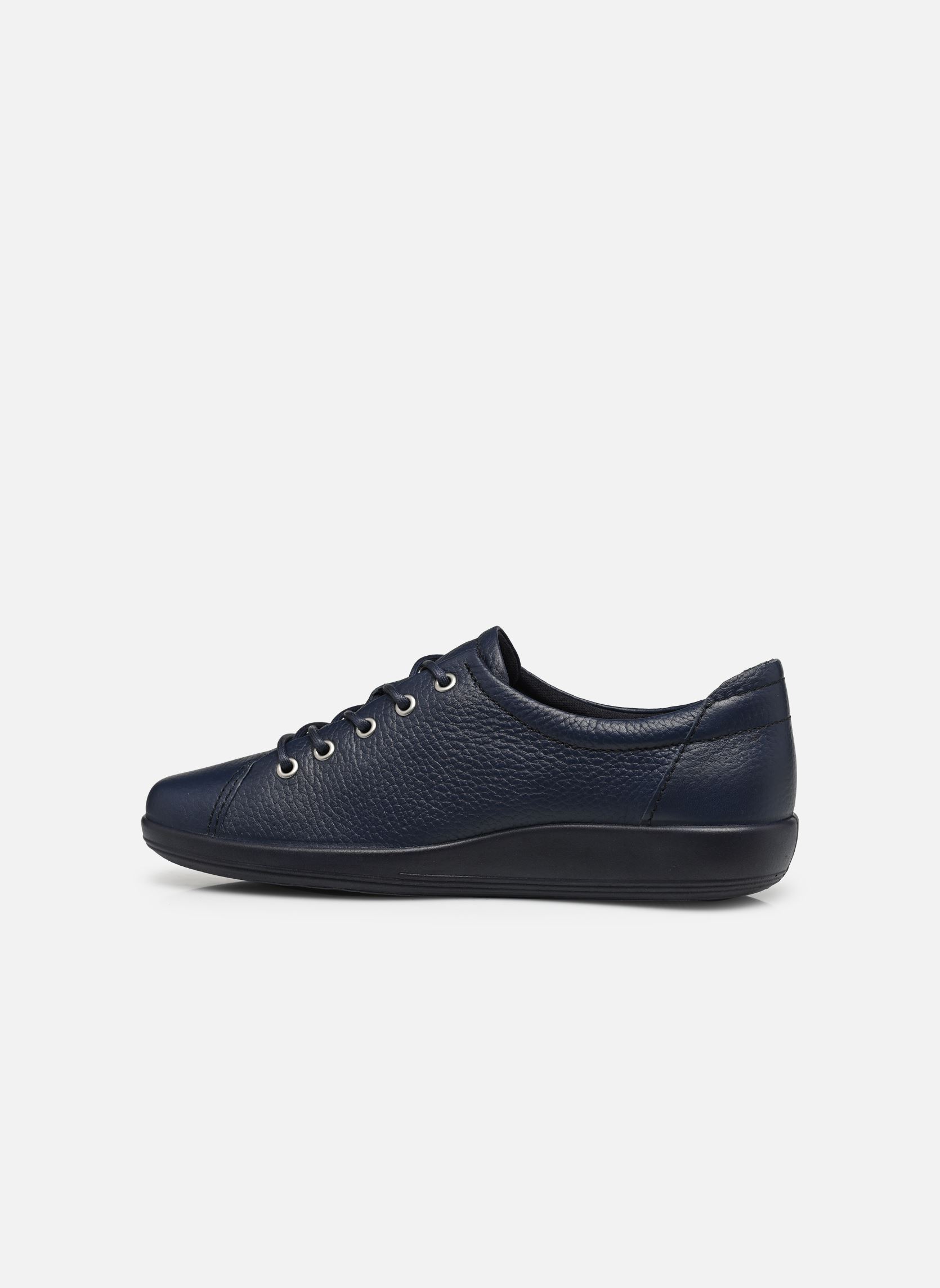Baskets basses Soft 2.0 Tie femme bleu Ecco Baskets basses Soft 2.0 Tie femme bleu MARINE