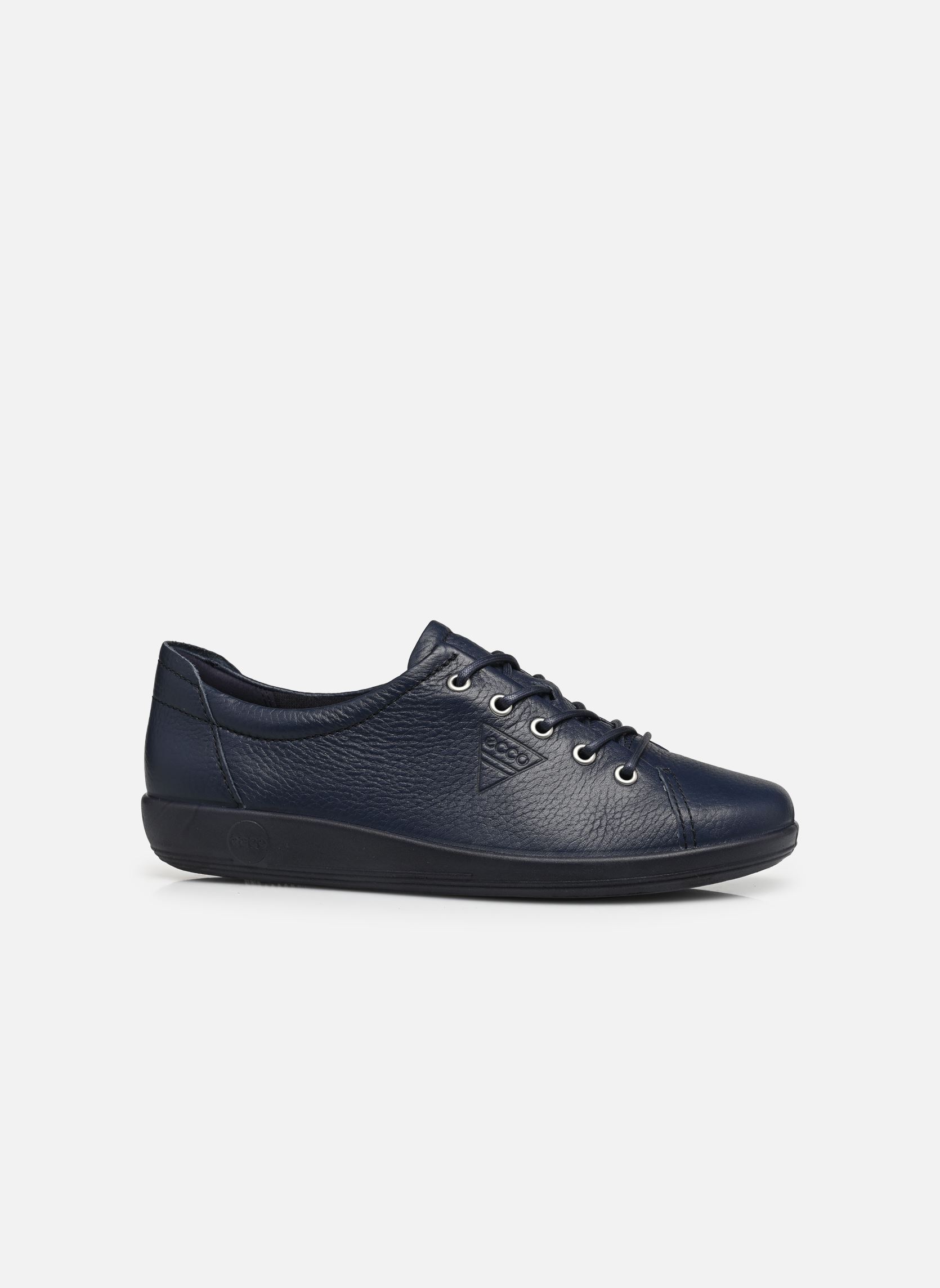 Baskets basses Soft 2.0 Tie femme bleu Ecco Baskets basses Soft 2.0 Tie femme bleu MARINE