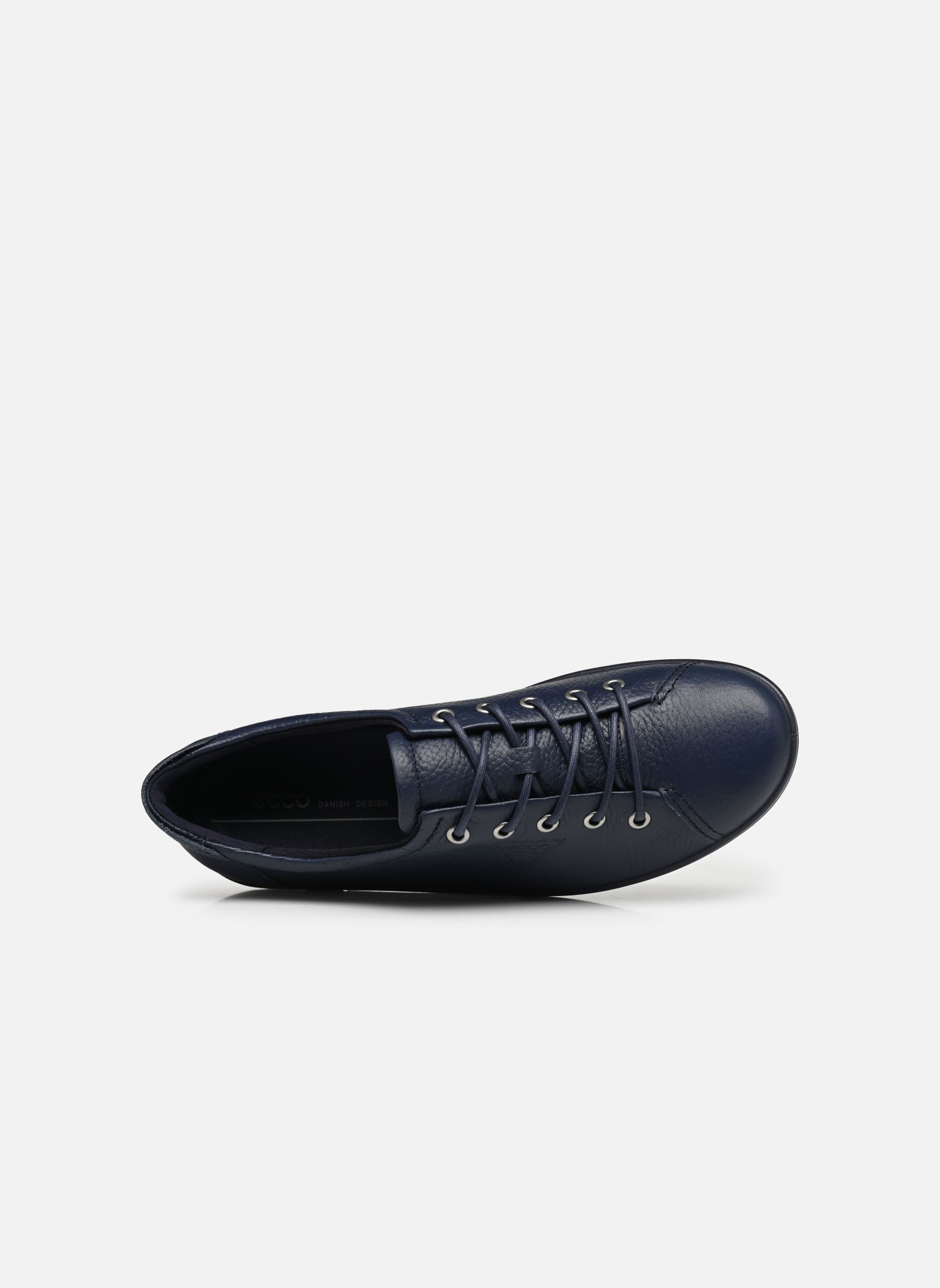 Baskets basses Soft 2.0 Tie femme bleu Ecco Baskets basses Soft 2.0 Tie femme bleu MARINE