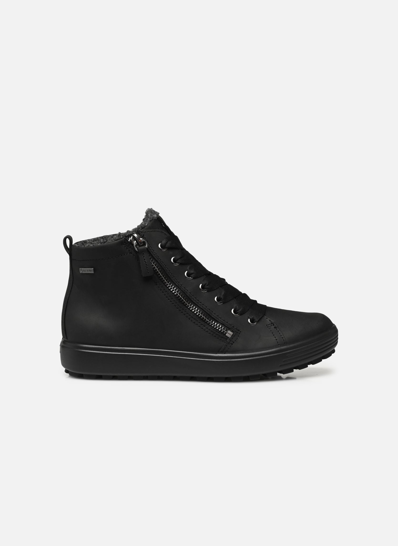 Zapatillas altas Womens Soft 7 TRED GTX Hi mujer negro Ecco Zapatillas altas Womens Soft 7 TRED GTX Hi mujer negro BLACK