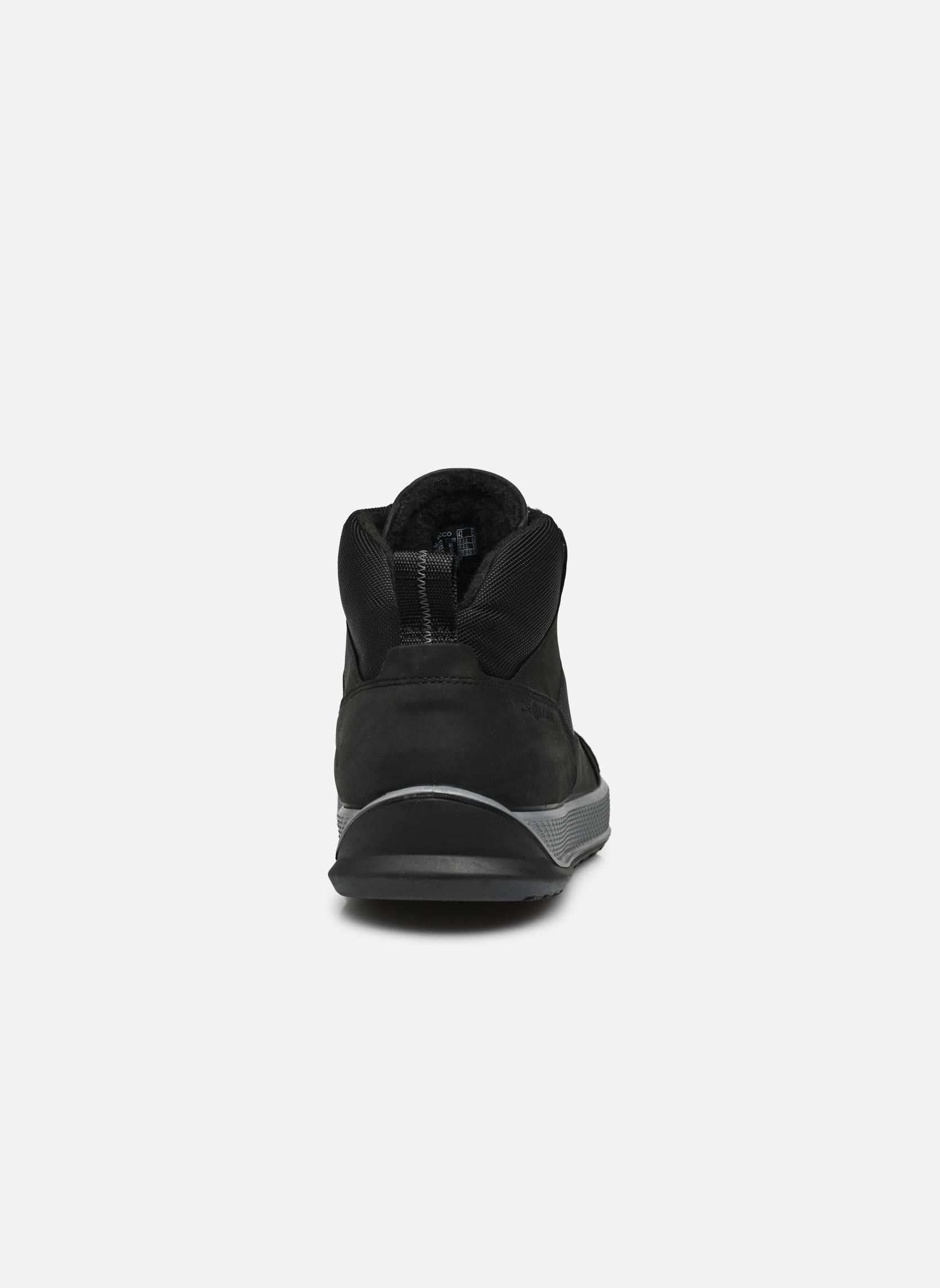 Hoge sneakers BYWAY TRED Mid-cut Boot heren zwart Ecco Hoge sneakers BYWAY TRED Mid-cut Boot heren zwart BLACK/BLACK