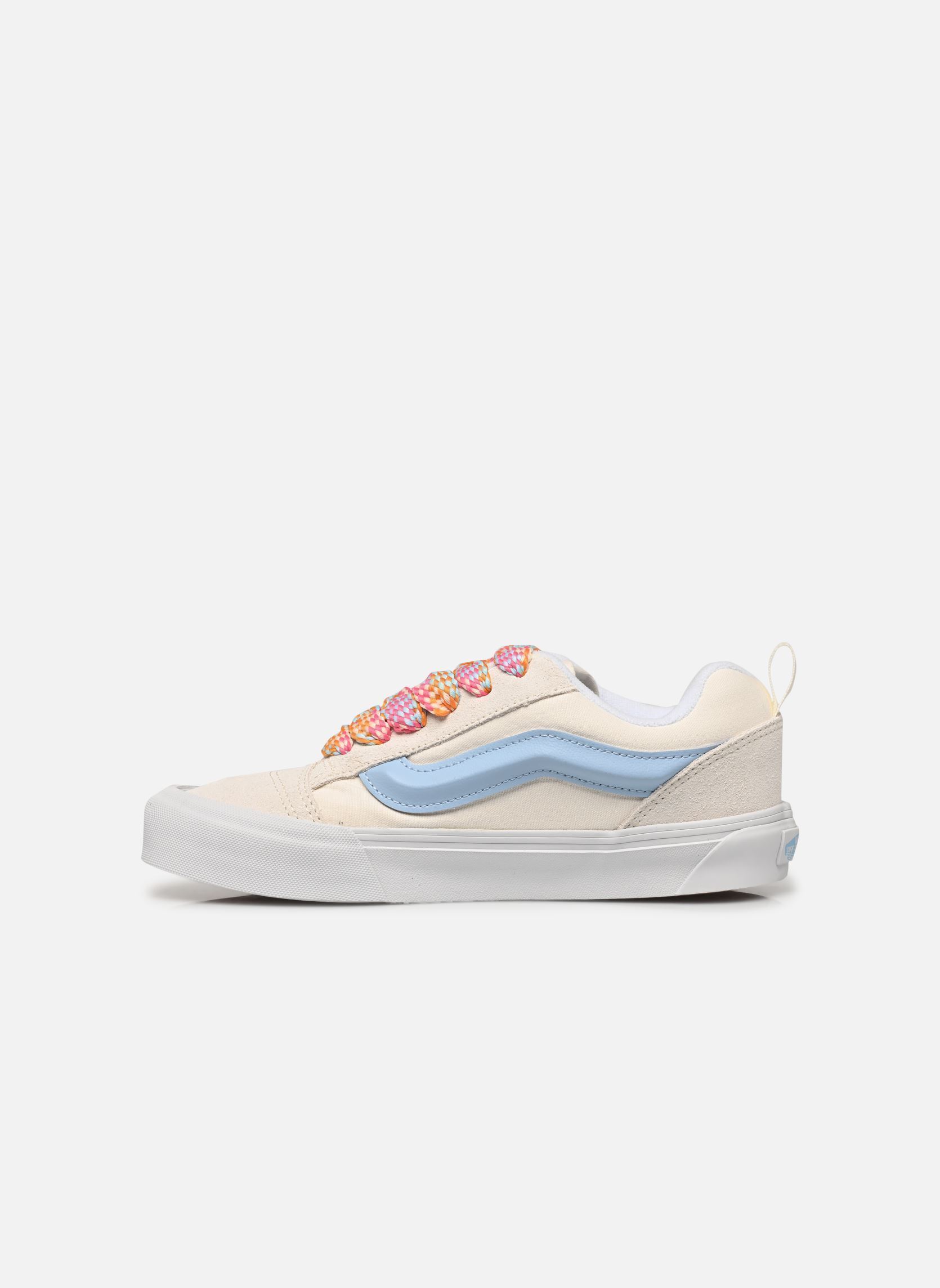 Baskets Knu Skool femme blanc Vans Baskets Knu Skool femme blanc OVERSIZED LACE WHITE/BLUE