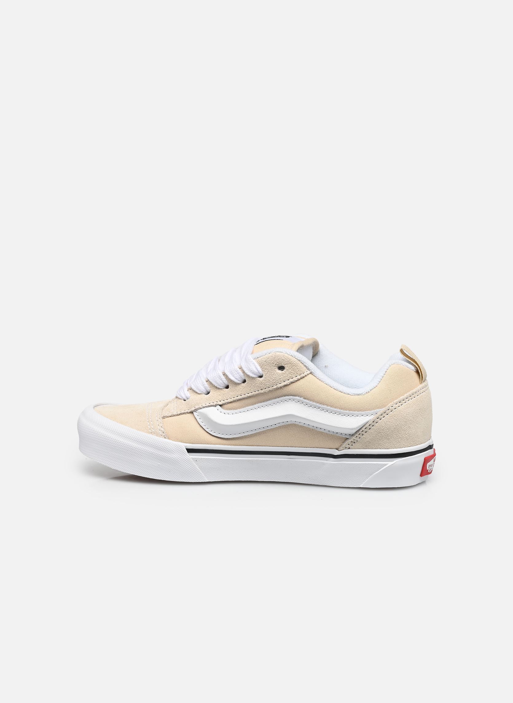Baskets Knu Skool femme beige Vans Baskets Knu Skool femme beige COLOR THEORY CREME BRULE