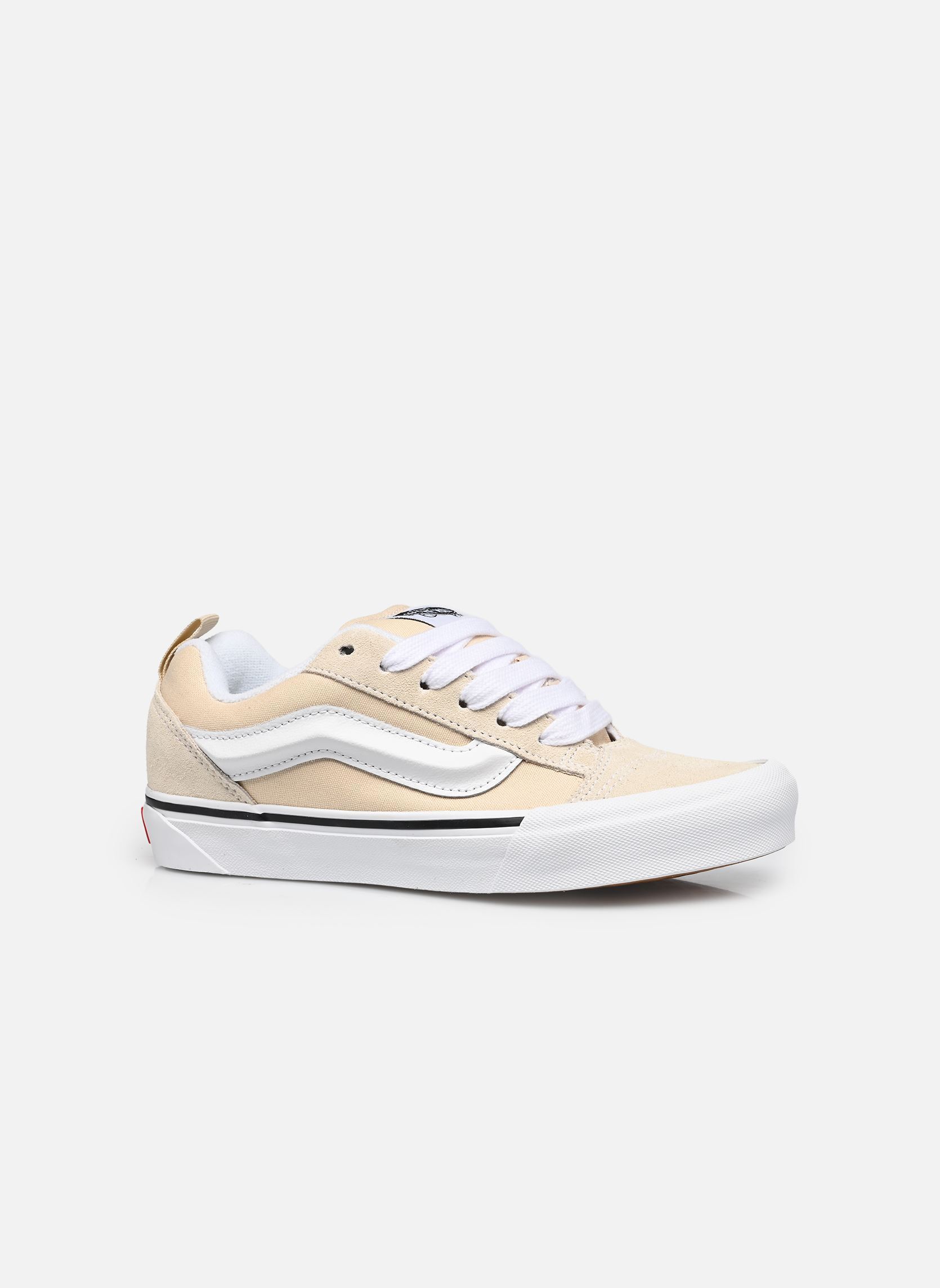 Baskets Knu Skool femme beige Vans Baskets Knu Skool femme beige COLOR THEORY CREME BRULE