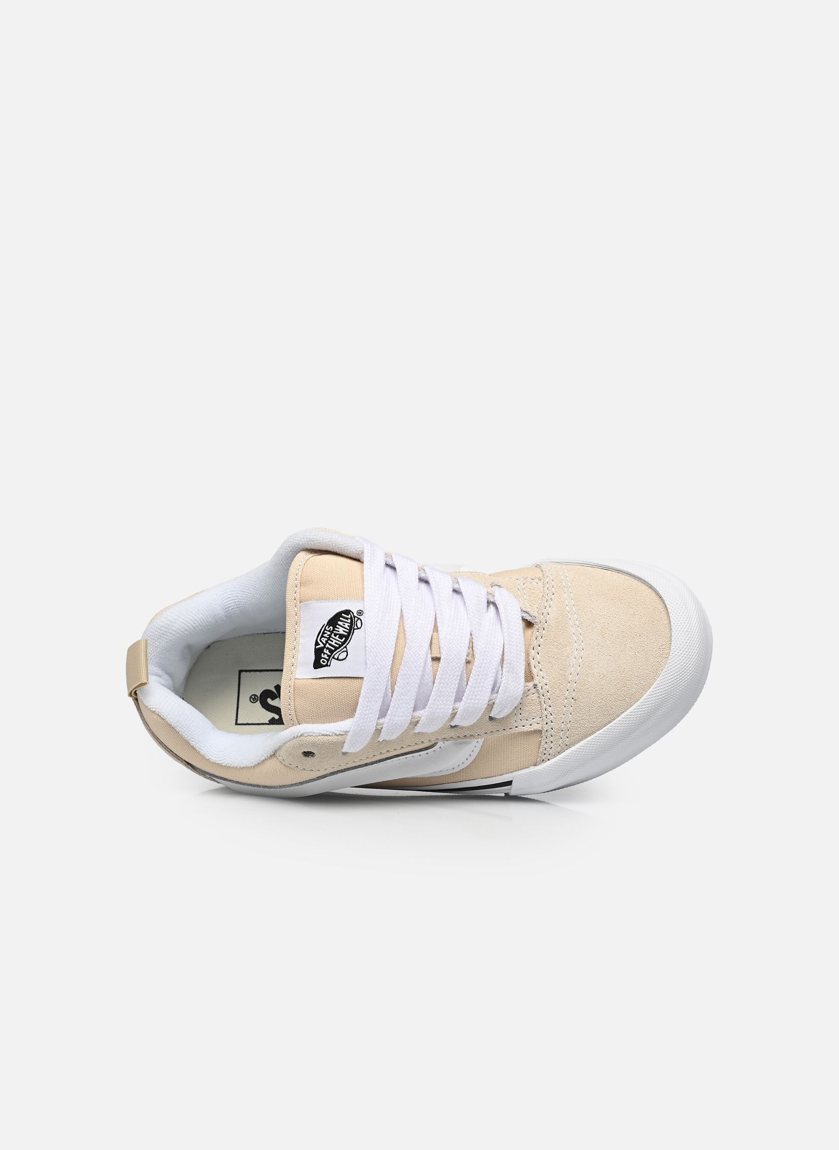 Baskets Knu Skool femme beige Vans Baskets Knu Skool femme beige COLOR THEORY CREME BRULE