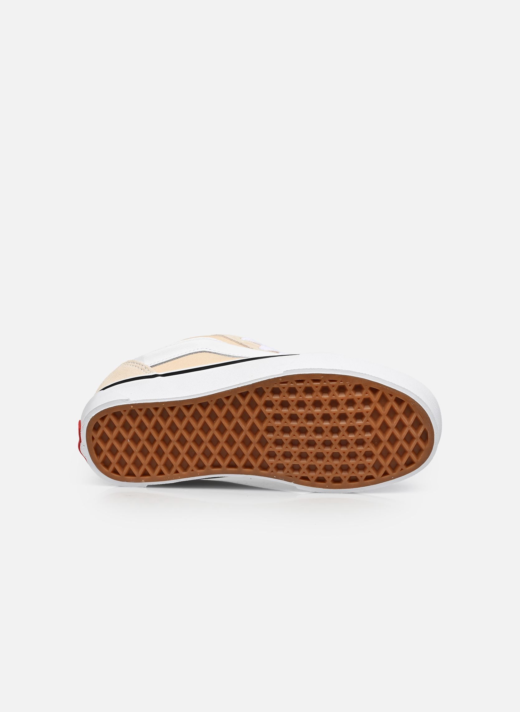 Baskets Knu Skool femme beige Vans Baskets Knu Skool femme beige COLOR THEORY CREME BRULE