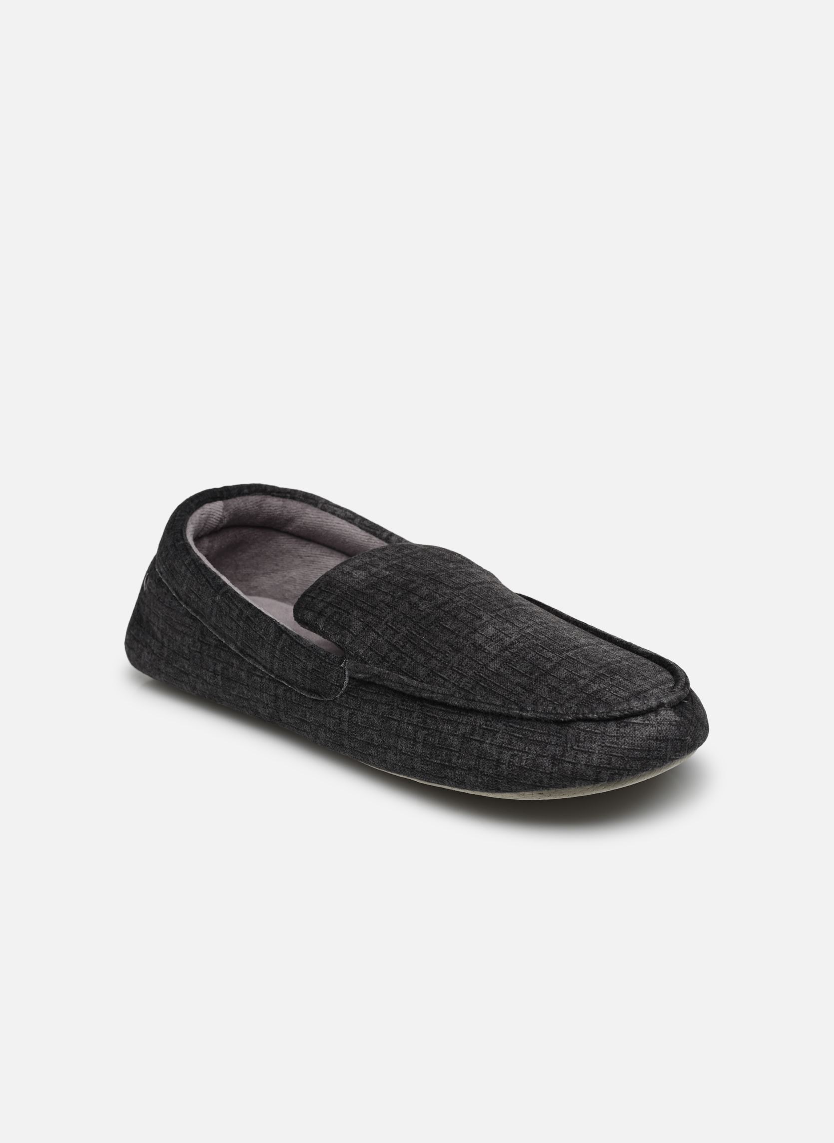 Hausschuhe 96774 herren grau Isotoner Hausschuhe 96774 herren grau Gris anthracite