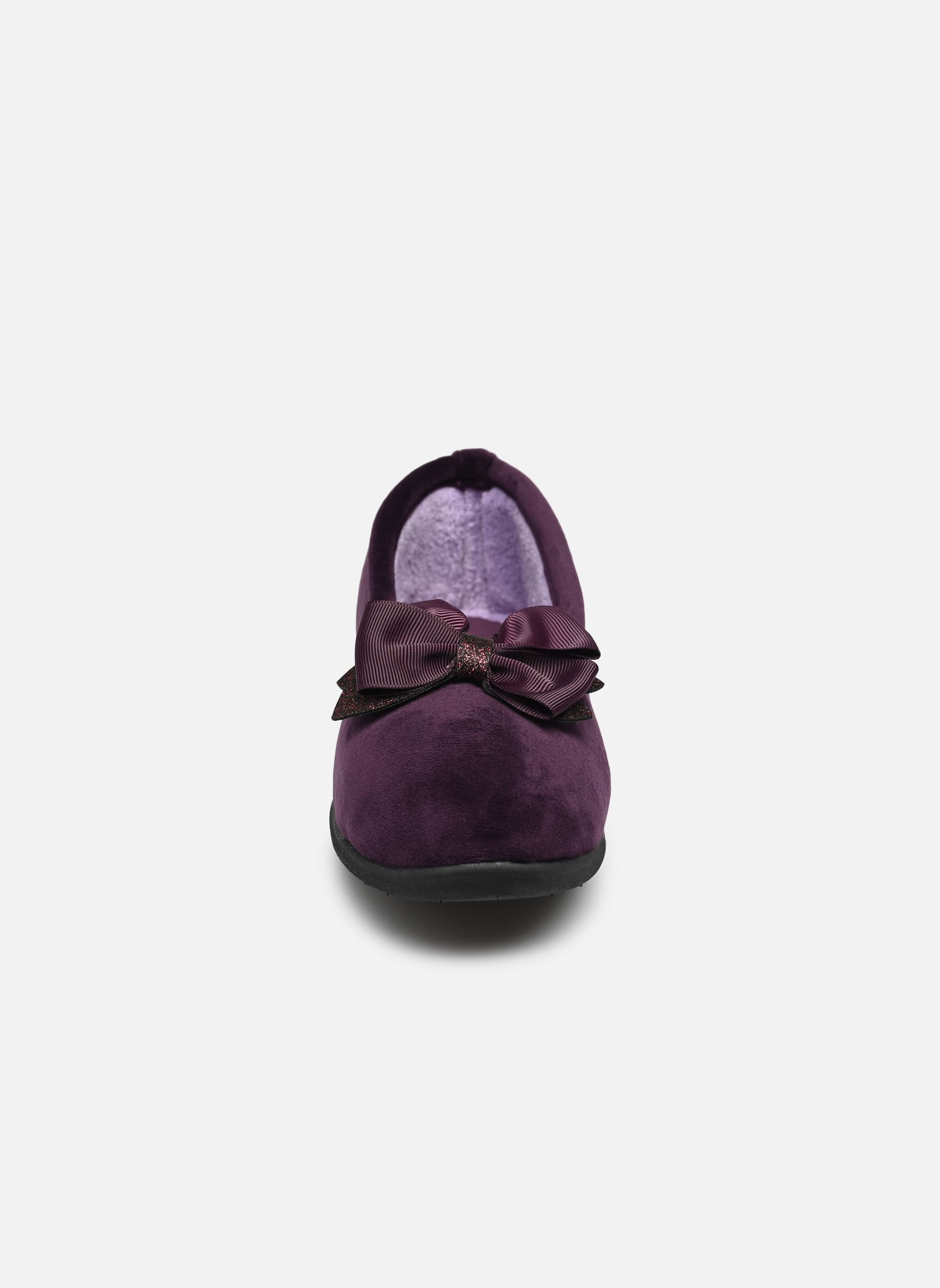 Hausschuhe 97327 damen violett Isotoner Hausschuhe 97327 damen violett Aubergine