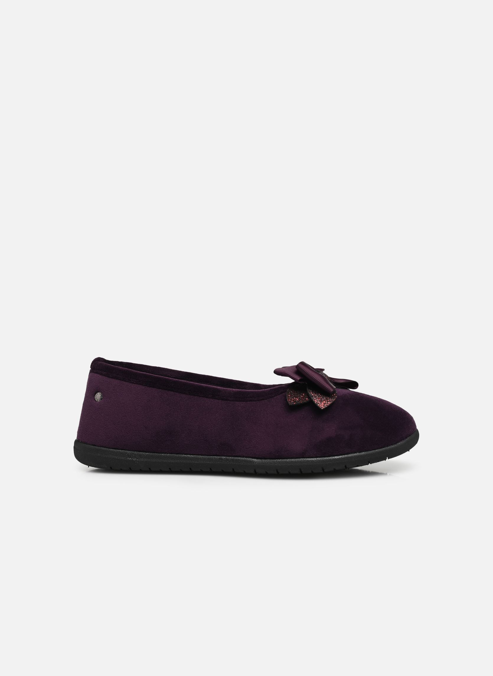 Hausschuhe 97327 damen violett Isotoner Hausschuhe 97327 damen violett Aubergine