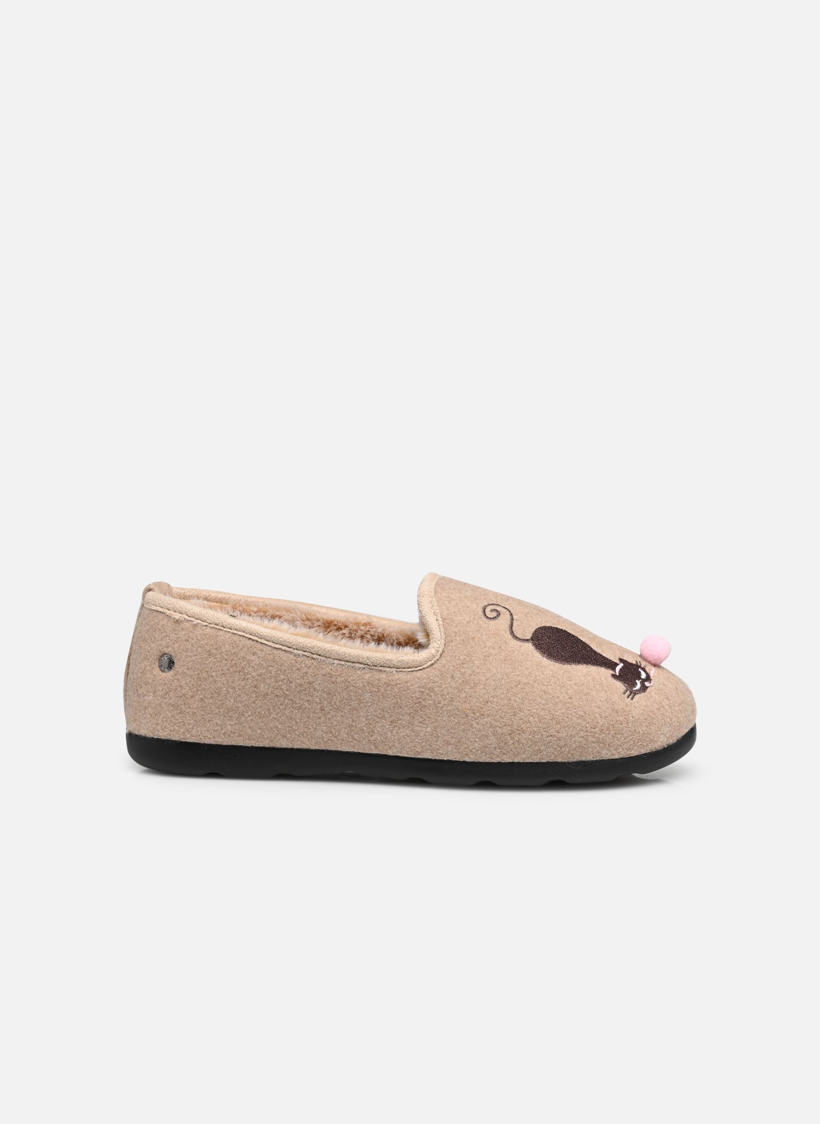 Chaussons 97352 femme beige Isotoner Chaussons 97352 femme beige BEIGE.CHINÉ