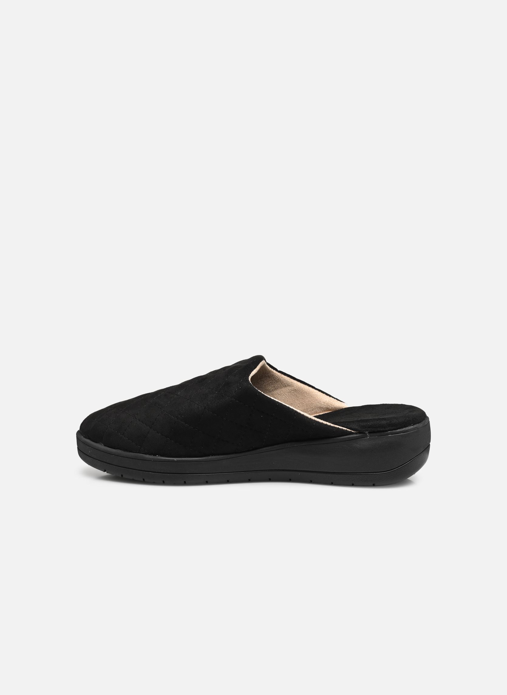 Hausschuhe 97368 damen schwarz Isotoner Hausschuhe 97368 damen schwarz Noir matelassé