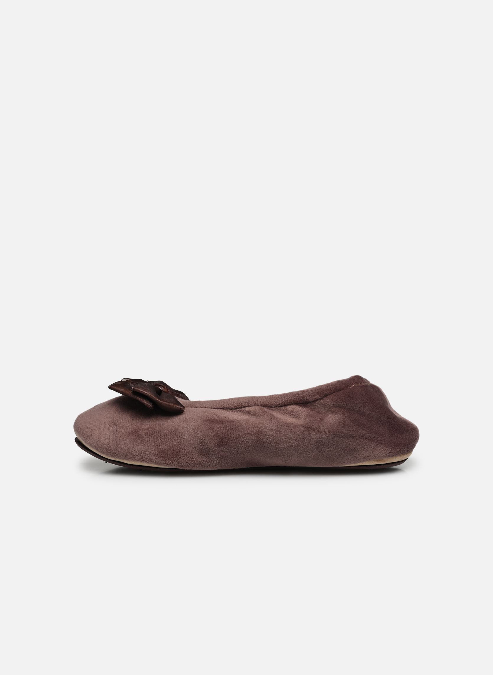 Chaussons 97381 femme marron Isotoner Chaussons 97381 femme marron Taupe