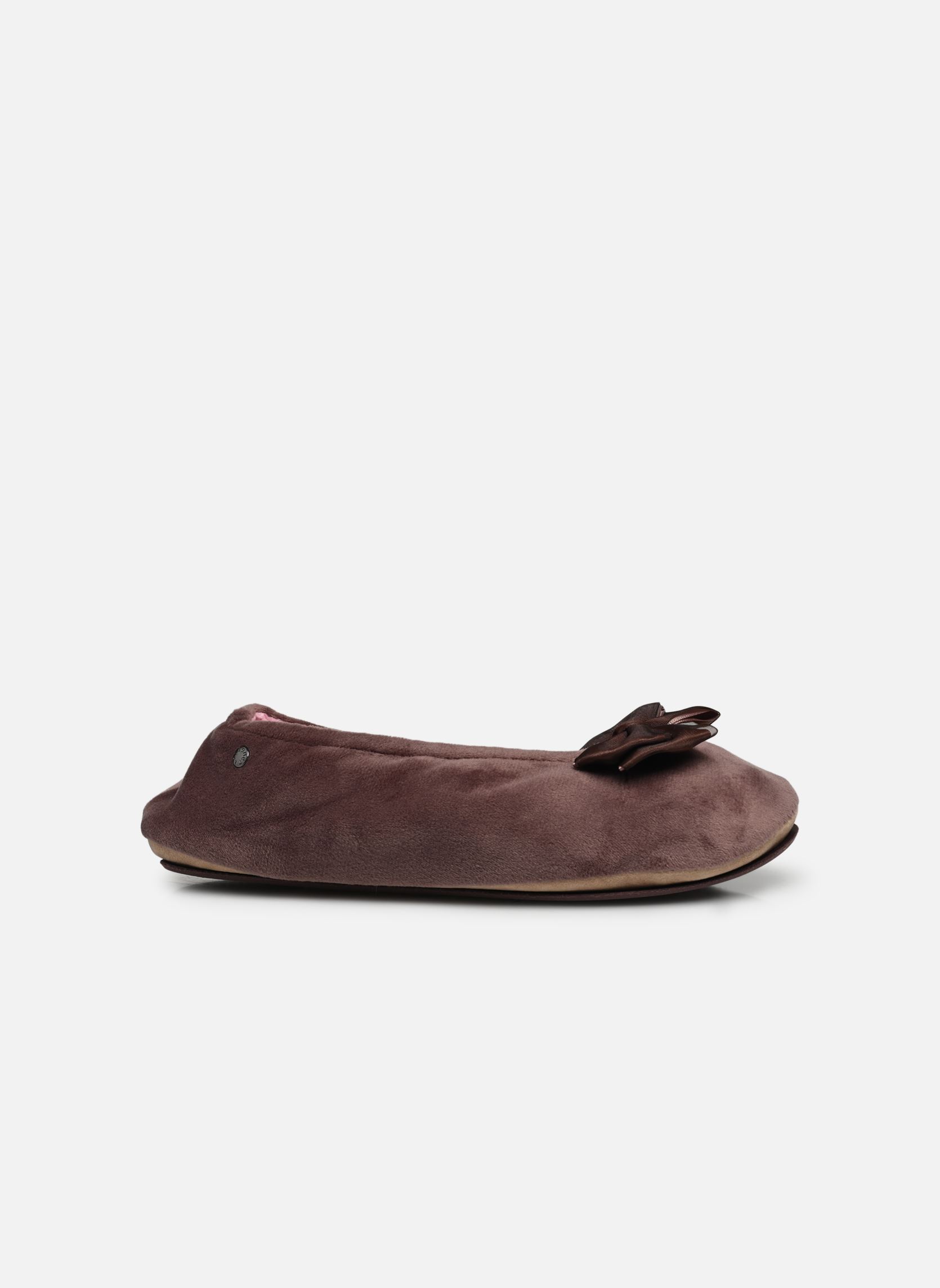 Chaussons 97381 femme marron Isotoner Chaussons 97381 femme marron Taupe