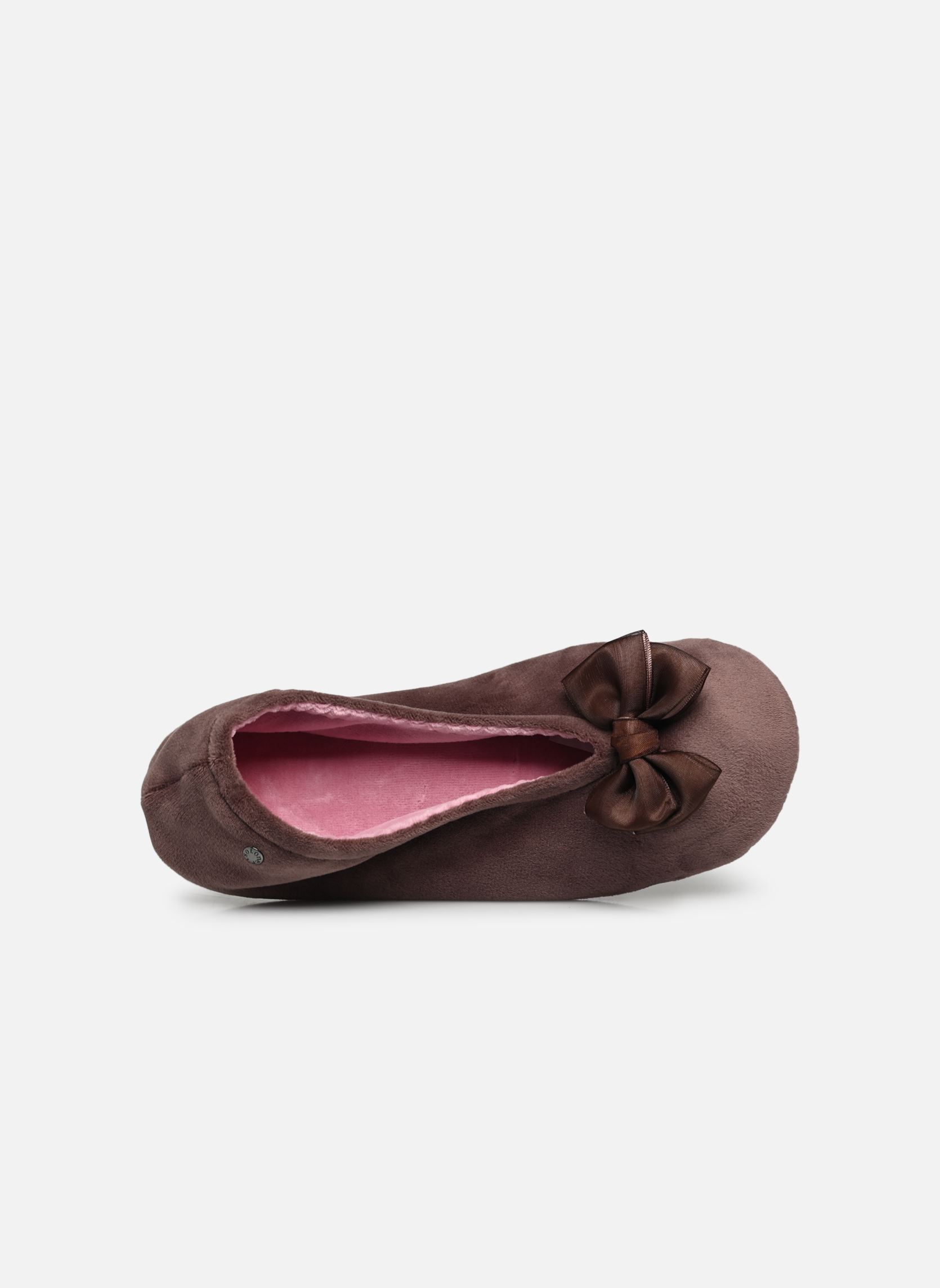 Chaussons 97381 femme marron Isotoner Chaussons 97381 femme marron Taupe