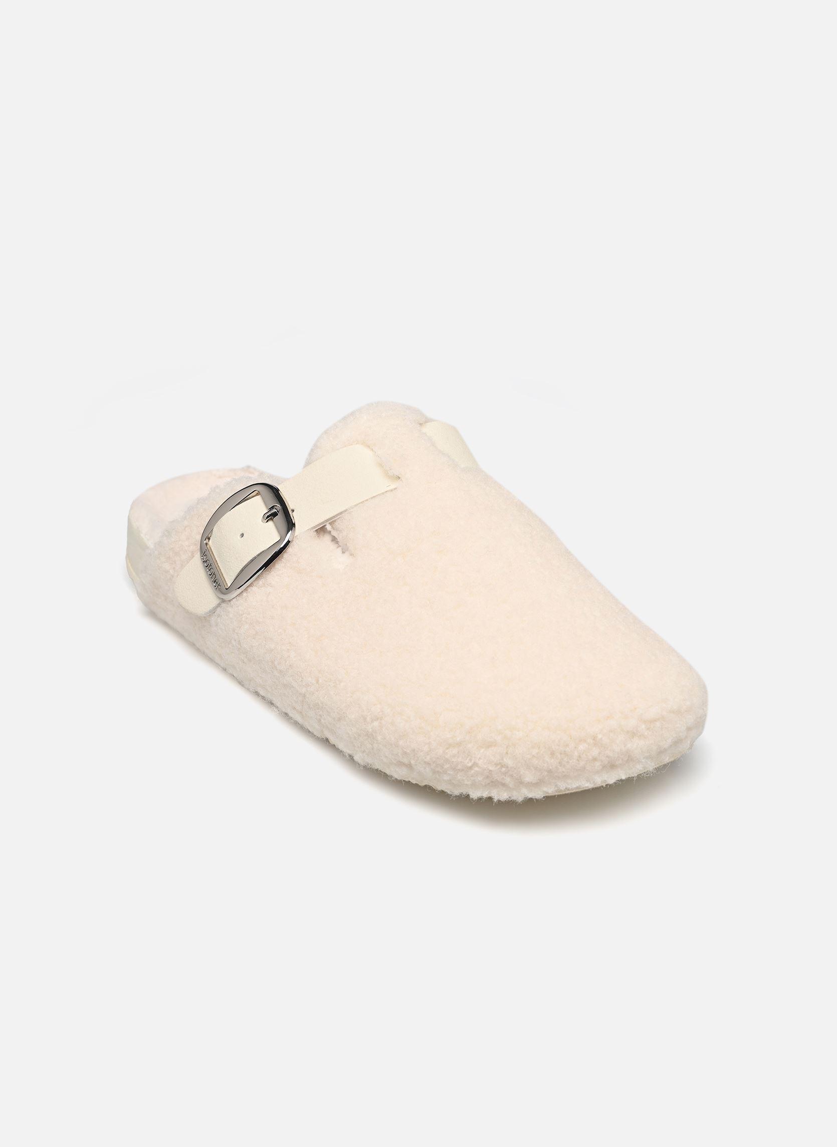 Hausschuhe Mule - Sabot - Semelle Ultra Souple - Pa damen weiß Isotoner Hausschuhe Mule - Sabot - Semelle Ultra Souple - Pa damen weiß IVOIRE